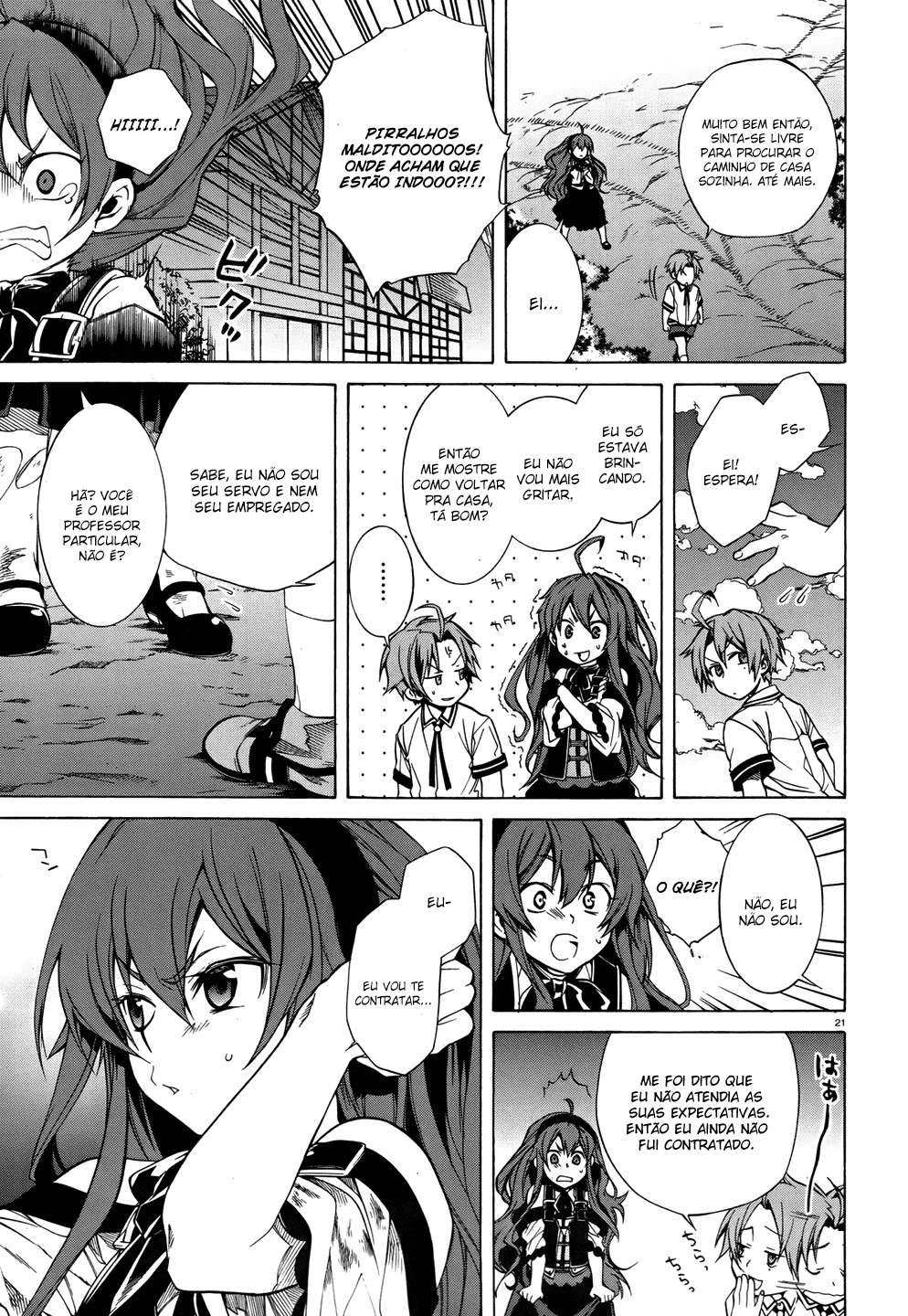Mushoku Tensei: Isekai Ittara Honki Dasu — Cap. 20, pág. 21