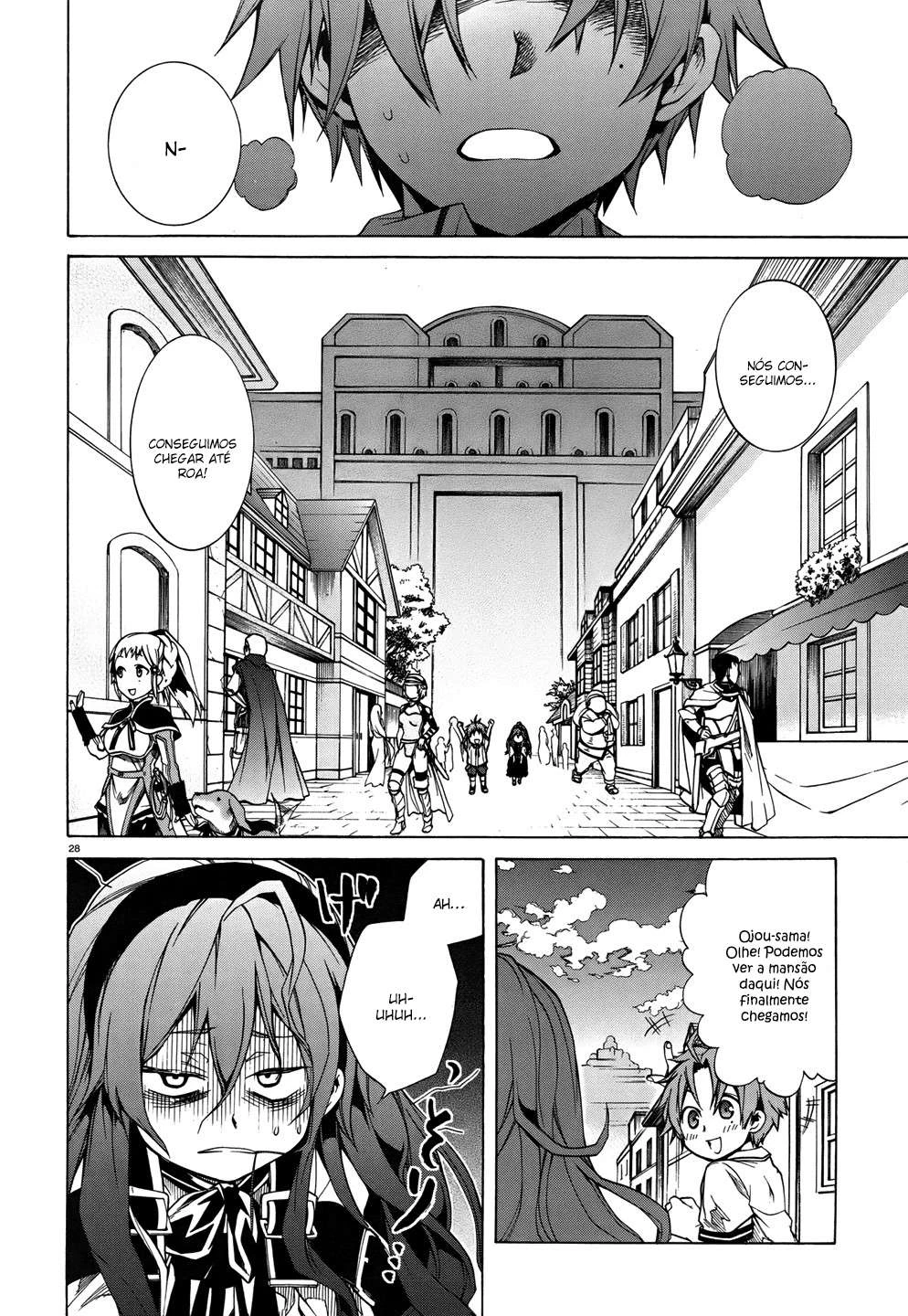 Mushoku Tensei: Isekai Ittara Honki Dasu — Cap. 20, pág. 28