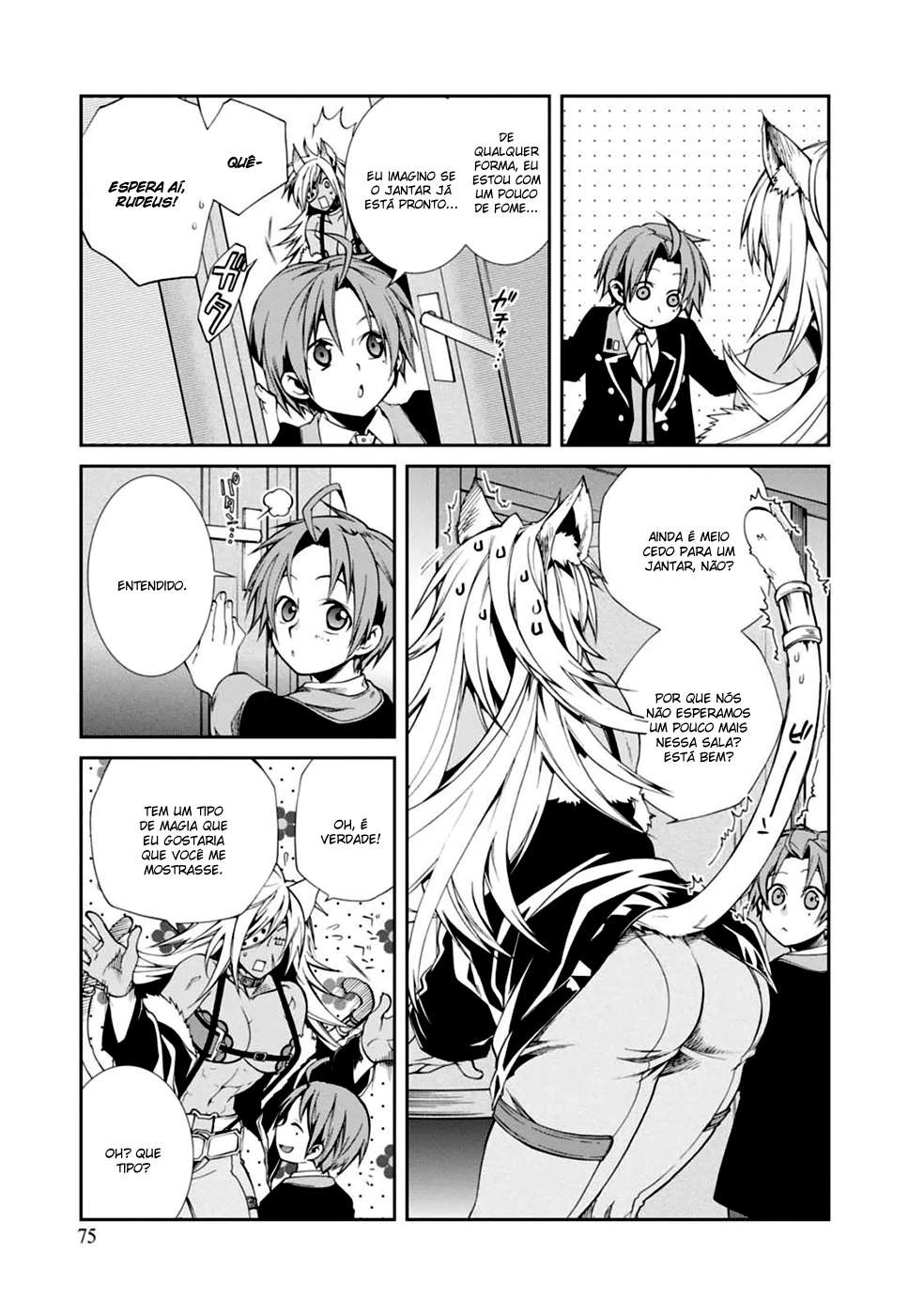 Mushoku Tensei: Isekai Ittara Honki Dasu — Cap. 27, pág. 8