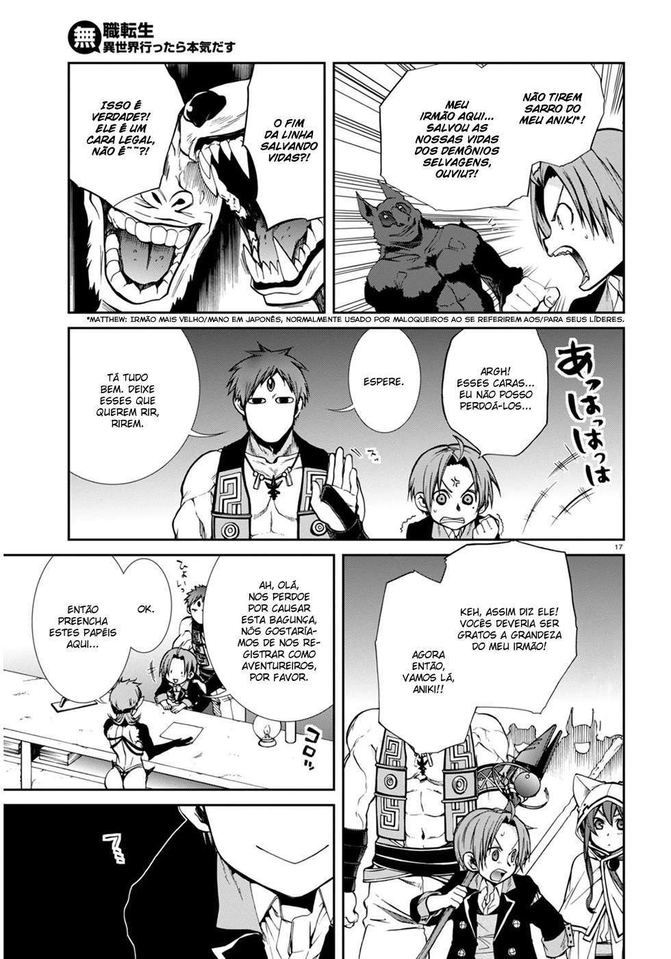 Mushoku Tensei: Isekai Ittara Honki Dasu — Cap. 33, pág. 17