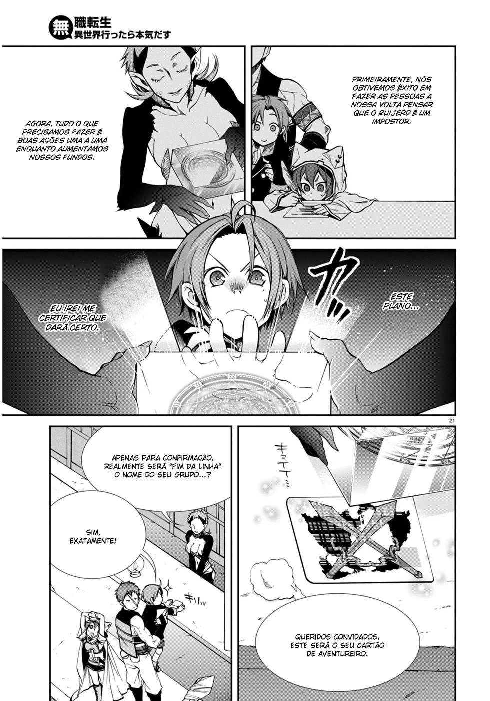 Mushoku Tensei: Isekai Ittara Honki Dasu — Cap. 33, pág. 21