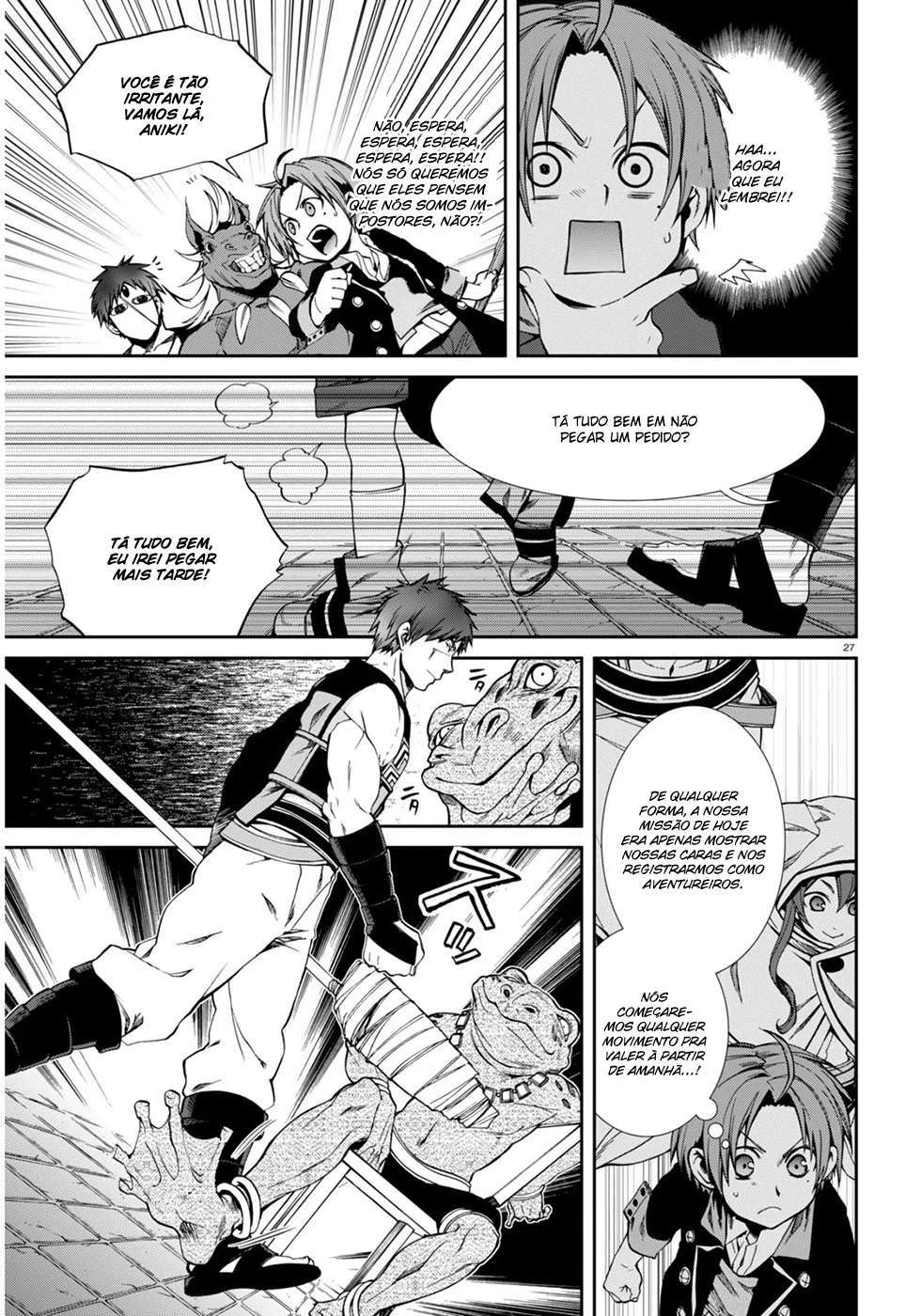 Mushoku Tensei: Isekai Ittara Honki Dasu — Cap. 33, pág. 27