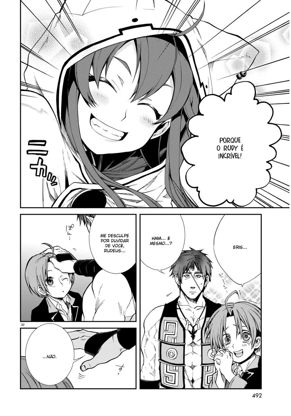 Mushoku Tensei: Isekai Ittara Honki Dasu — Cap. 33, pág. 32