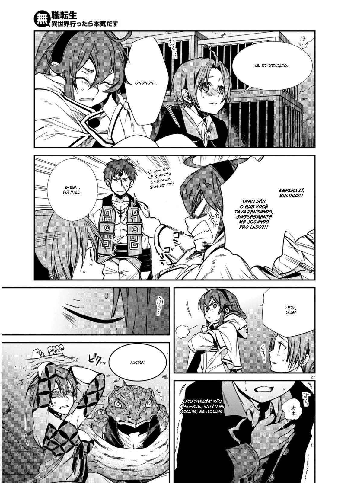 Mushoku Tensei: Isekai Ittara Honki Dasu — Cap. 36, pág. 27
