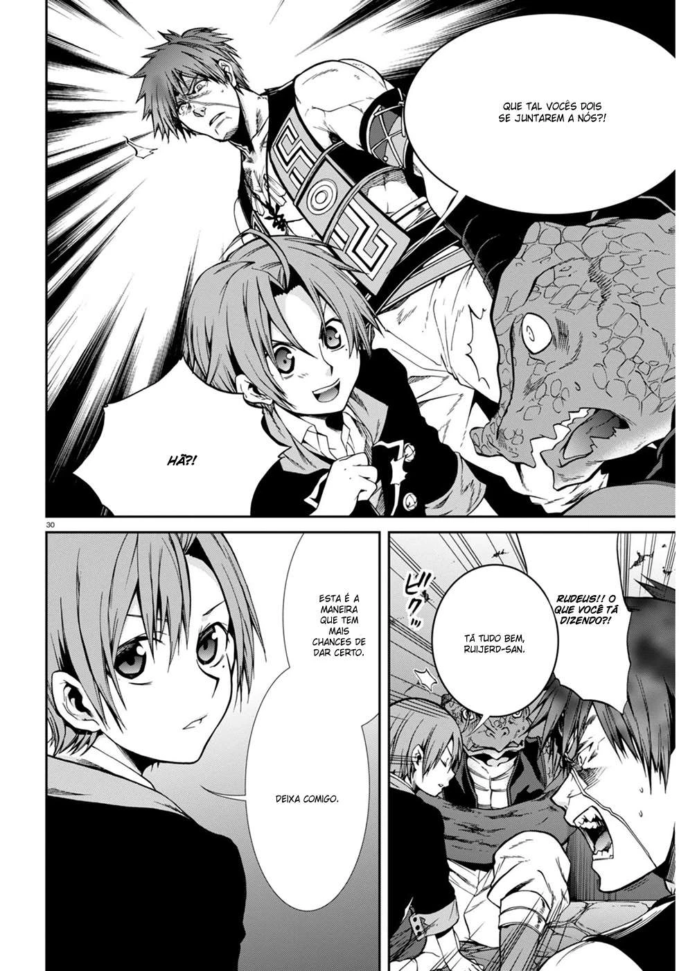 Mushoku Tensei: Isekai Ittara Honki Dasu — Cap. 36, pág. 30