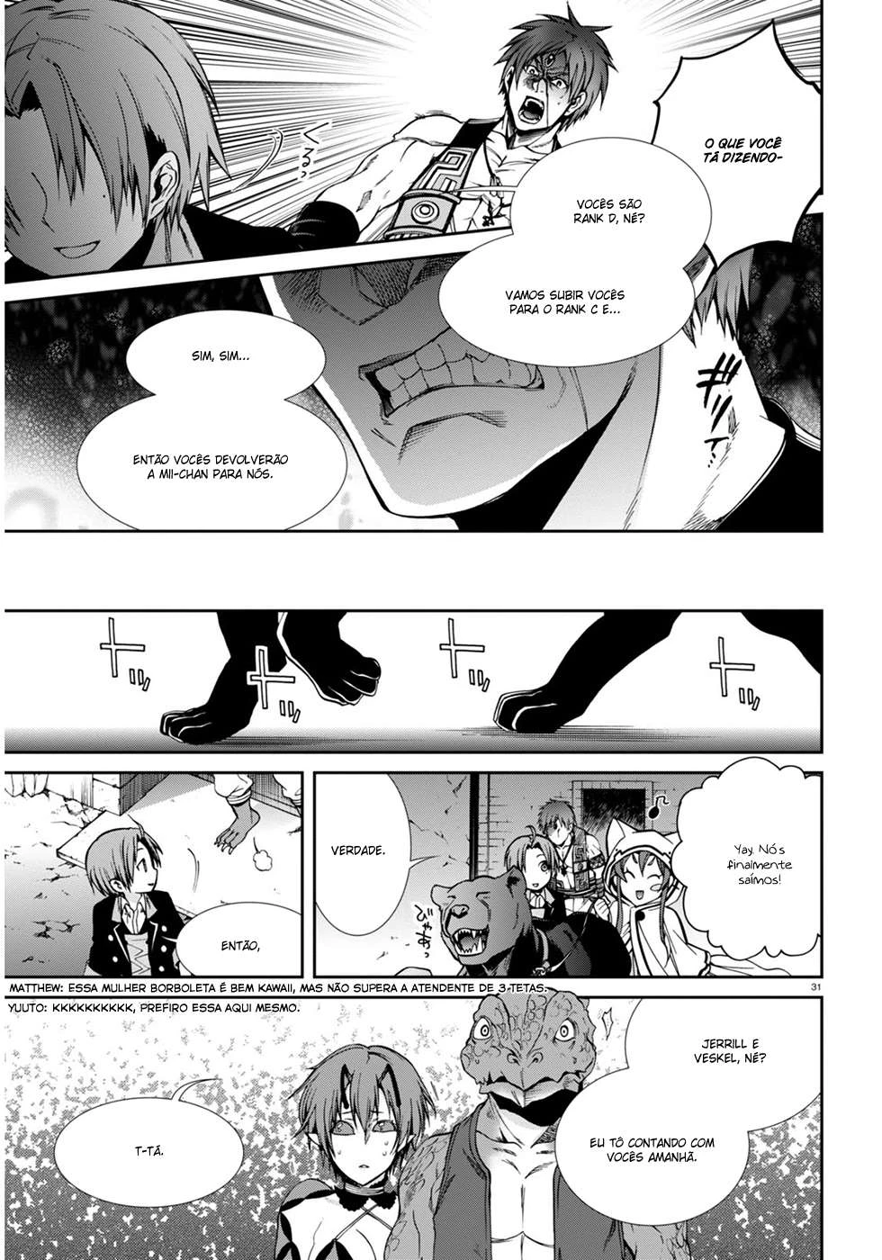 Mushoku Tensei: Isekai Ittara Honki Dasu — Cap. 36, pág. 31