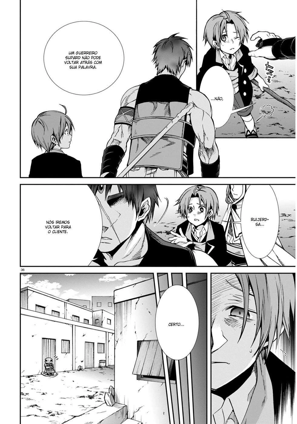 Mushoku Tensei: Isekai Ittara Honki Dasu — Cap. 36, pág. 36