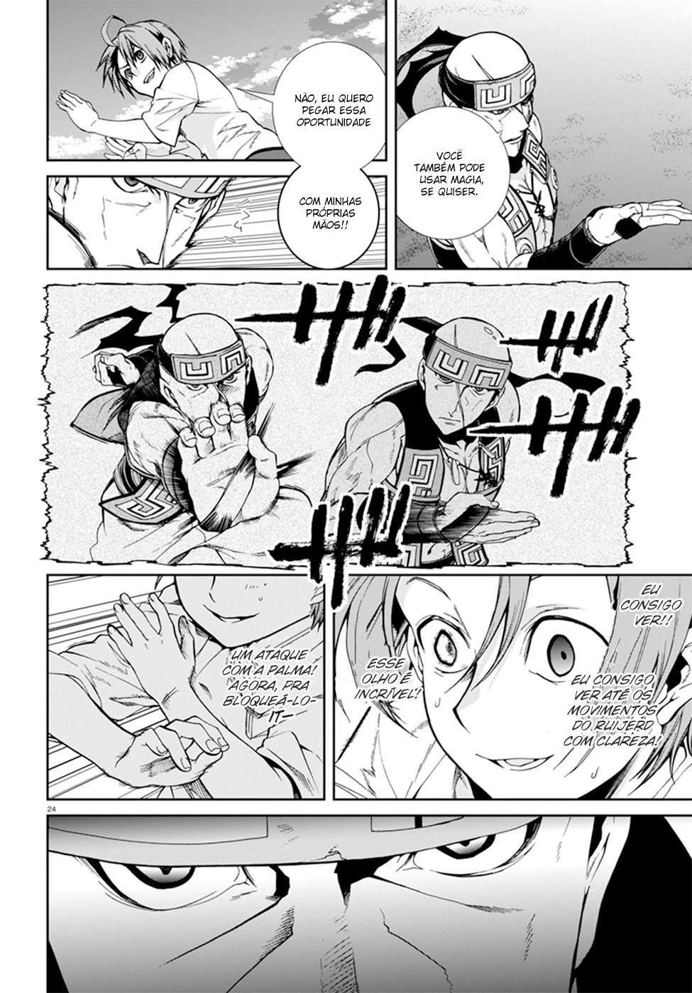 Mushoku Tensei: Isekai Ittara Honki Dasu — Cap. 41, pág. 25