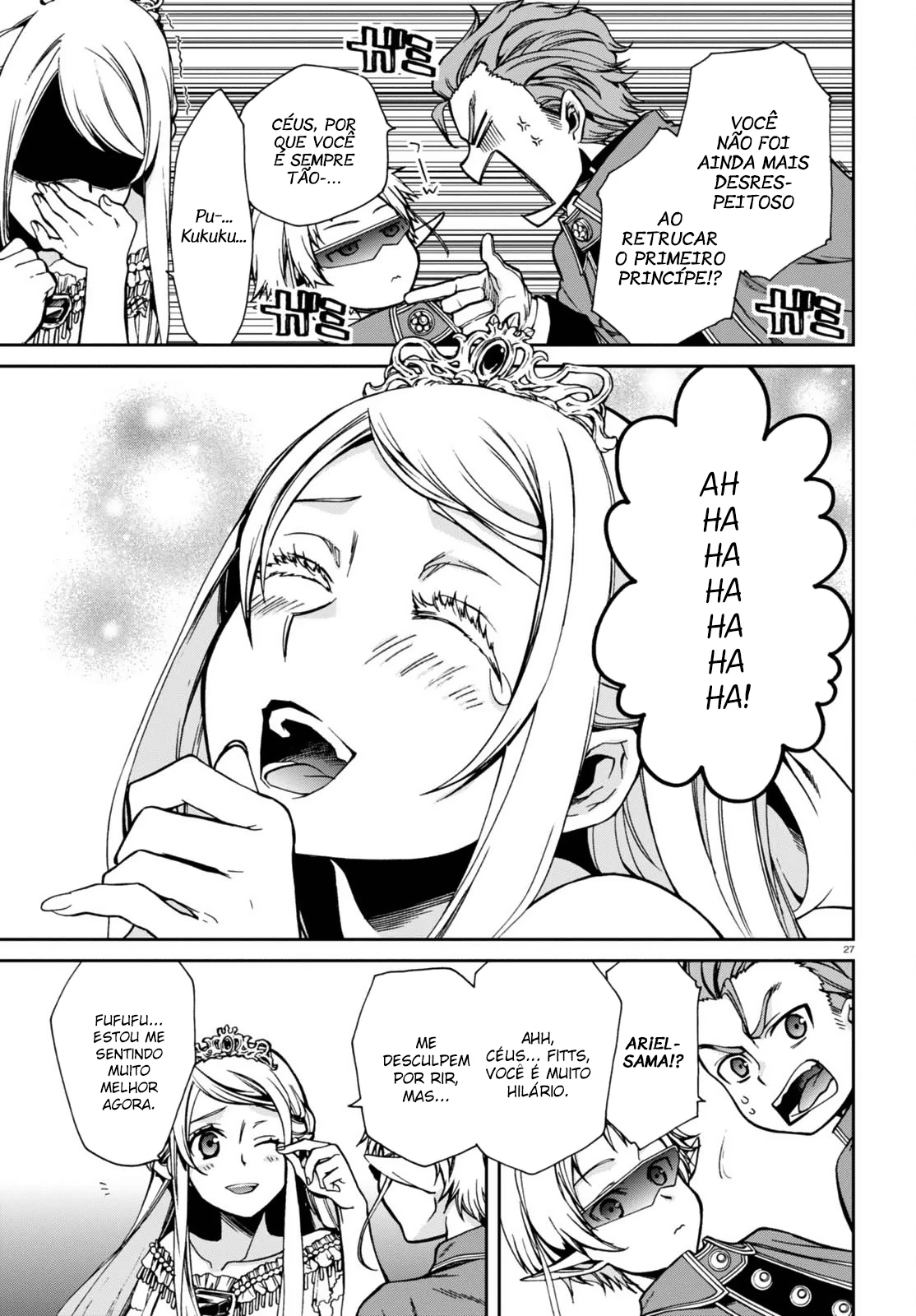 Mushoku Tensei: Isekai Ittara Honki Dasu — Cap. 50, pág. 28