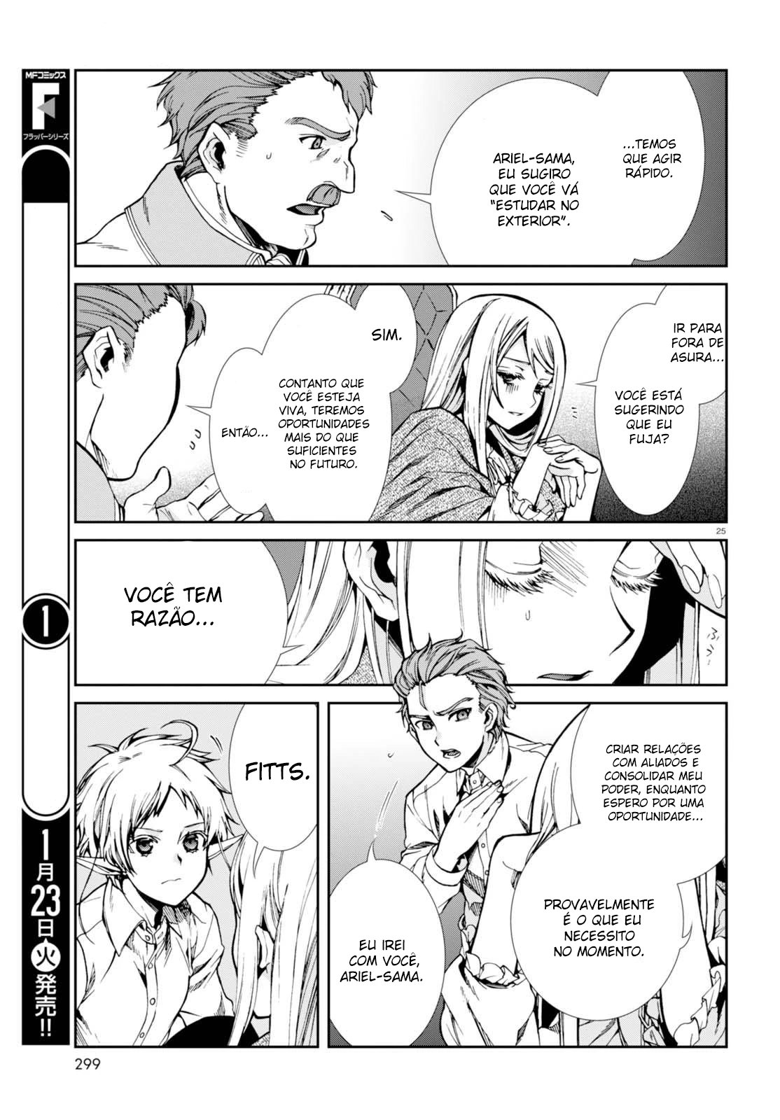 Mushoku Tensei: Isekai Ittara Honki Dasu — Cap. 51, pág. 27