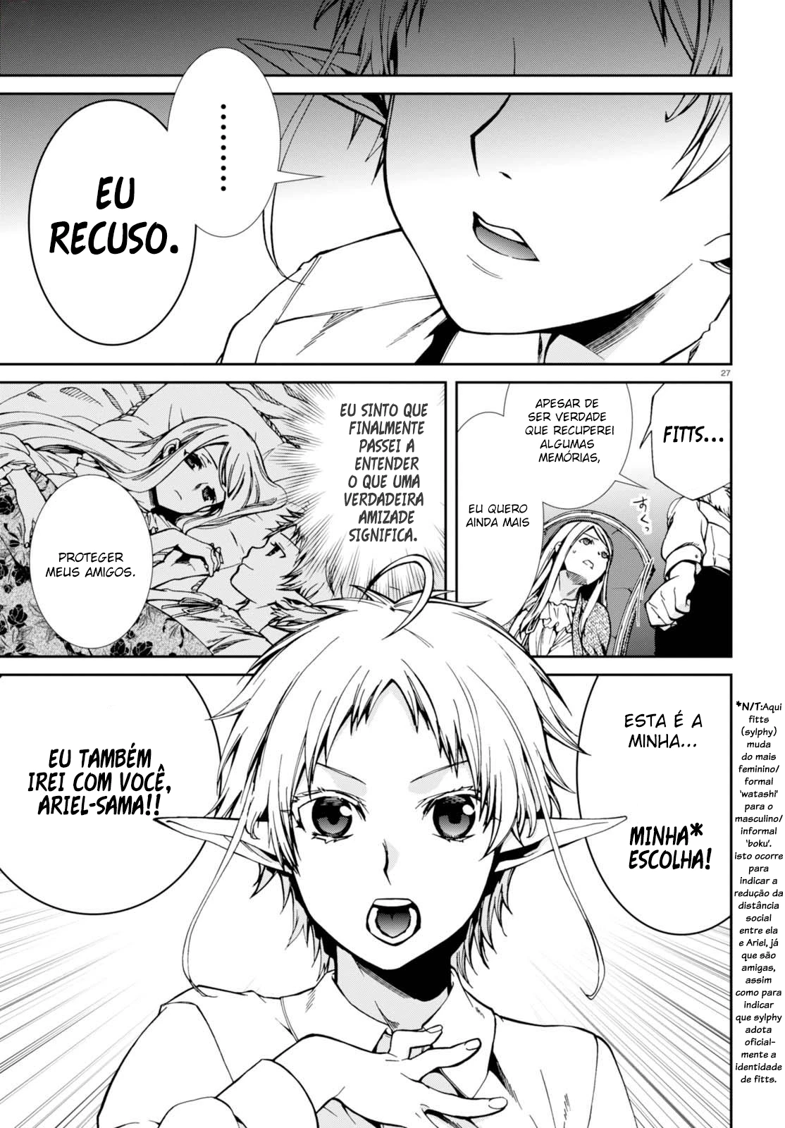 Mushoku Tensei: Isekai Ittara Honki Dasu — Cap. 51, pág. 29