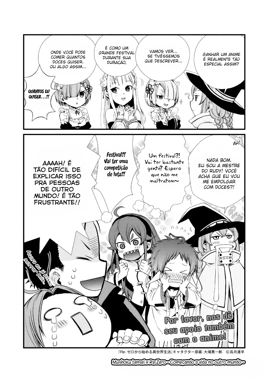 Mushoku Tensei: Isekai Ittara Honki Dasu — Cap. 62, pág. 8