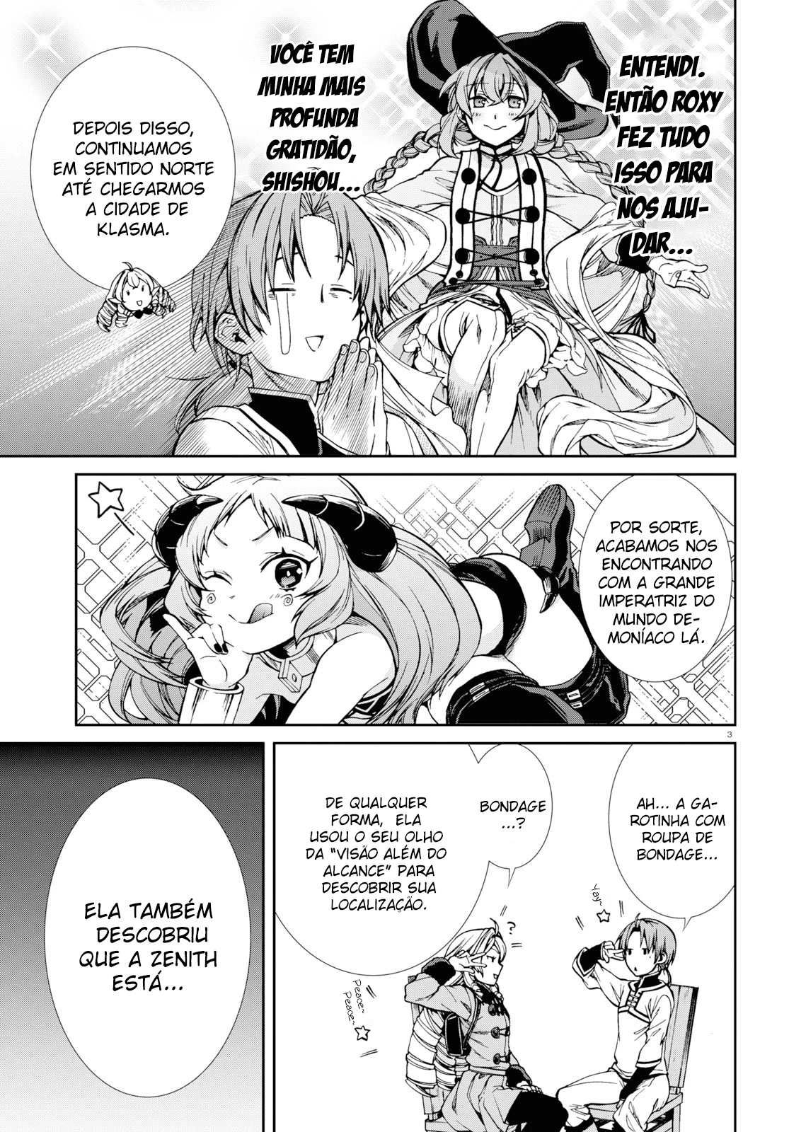 Mushoku Tensei: Isekai Ittara Honki Dasu — Cap. 64, pág. 3