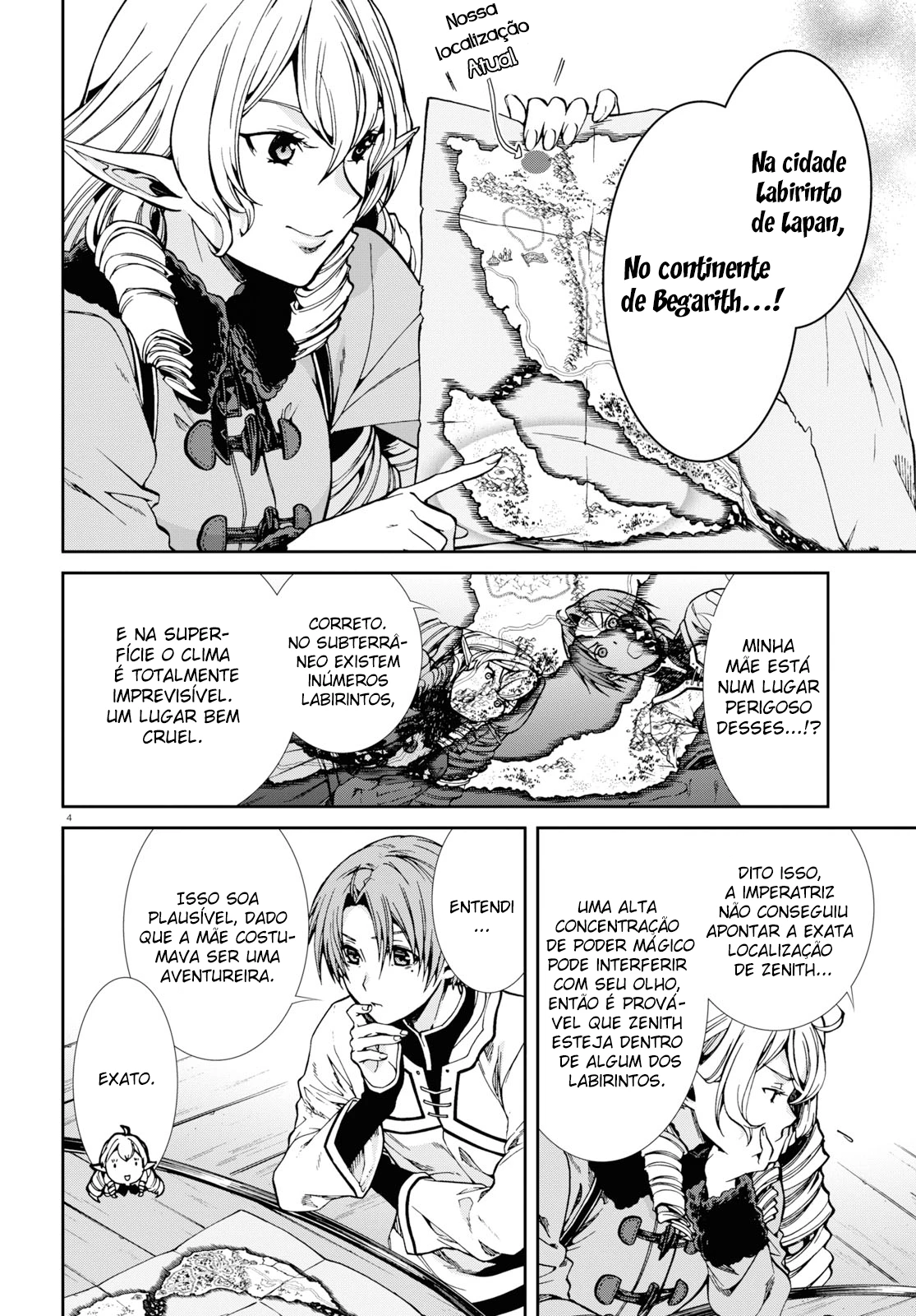 Mushoku Tensei: Isekai Ittara Honki Dasu — Cap. 64, pág. 4