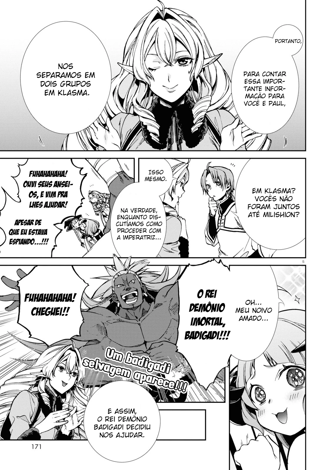 Mushoku Tensei: Isekai Ittara Honki Dasu — Cap. 64, pág. 5