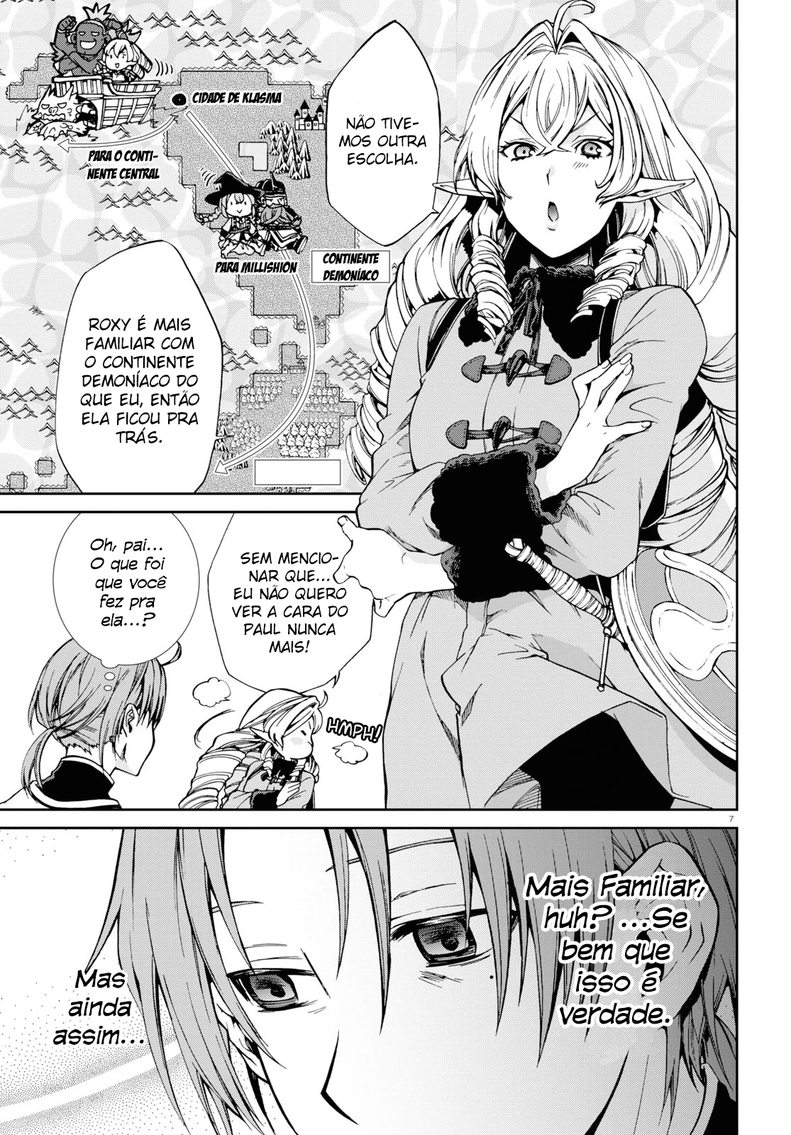 Mushoku Tensei: Isekai Ittara Honki Dasu — Cap. 64, pág. 7