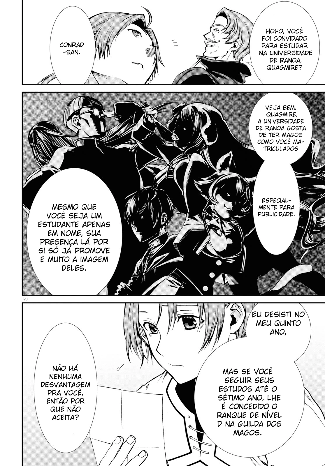 Mushoku Tensei: Isekai Ittara Honki Dasu — Cap. 64, pág. 20