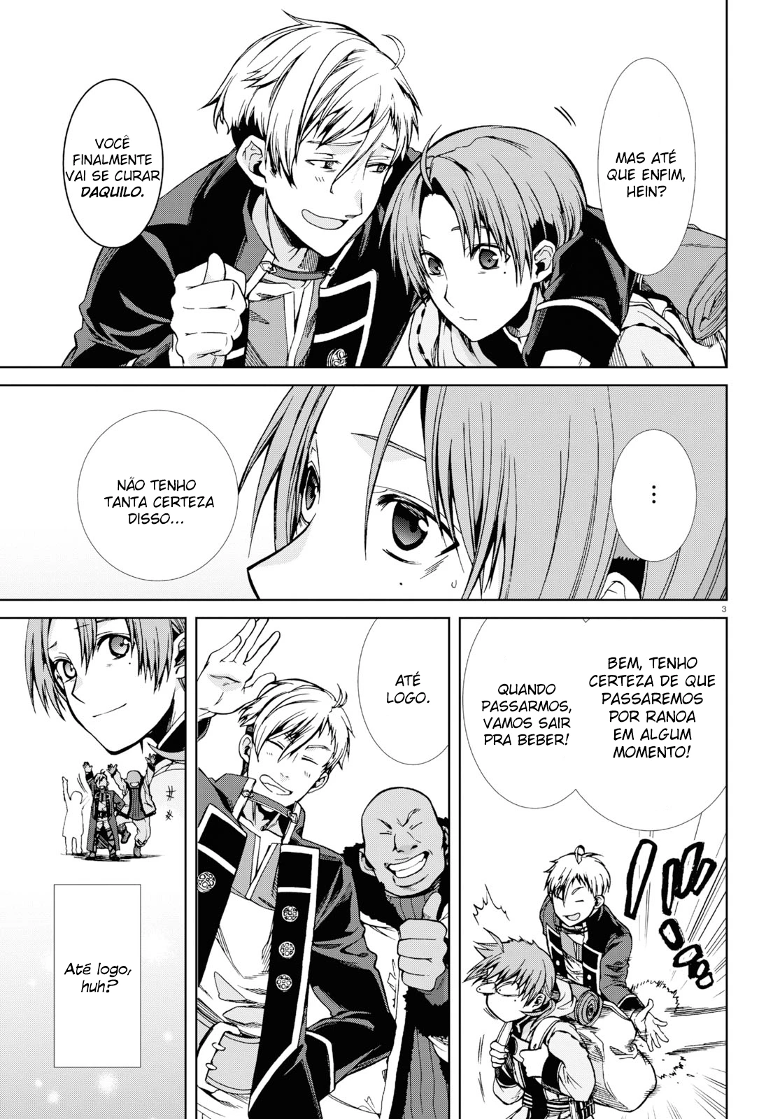 Mushoku Tensei: Isekai Ittara Honki Dasu — Cap. 65, pág. 3