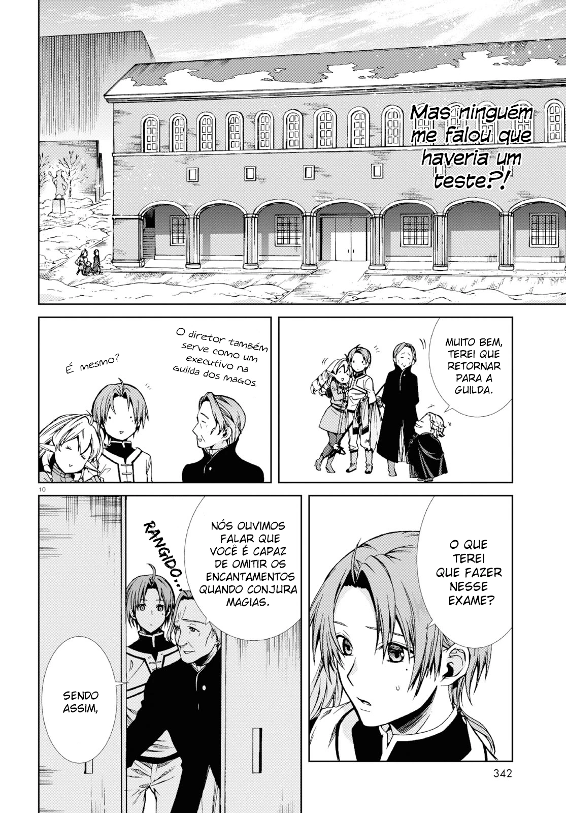 Mushoku Tensei: Isekai Ittara Honki Dasu — Cap. 65, pág. 10