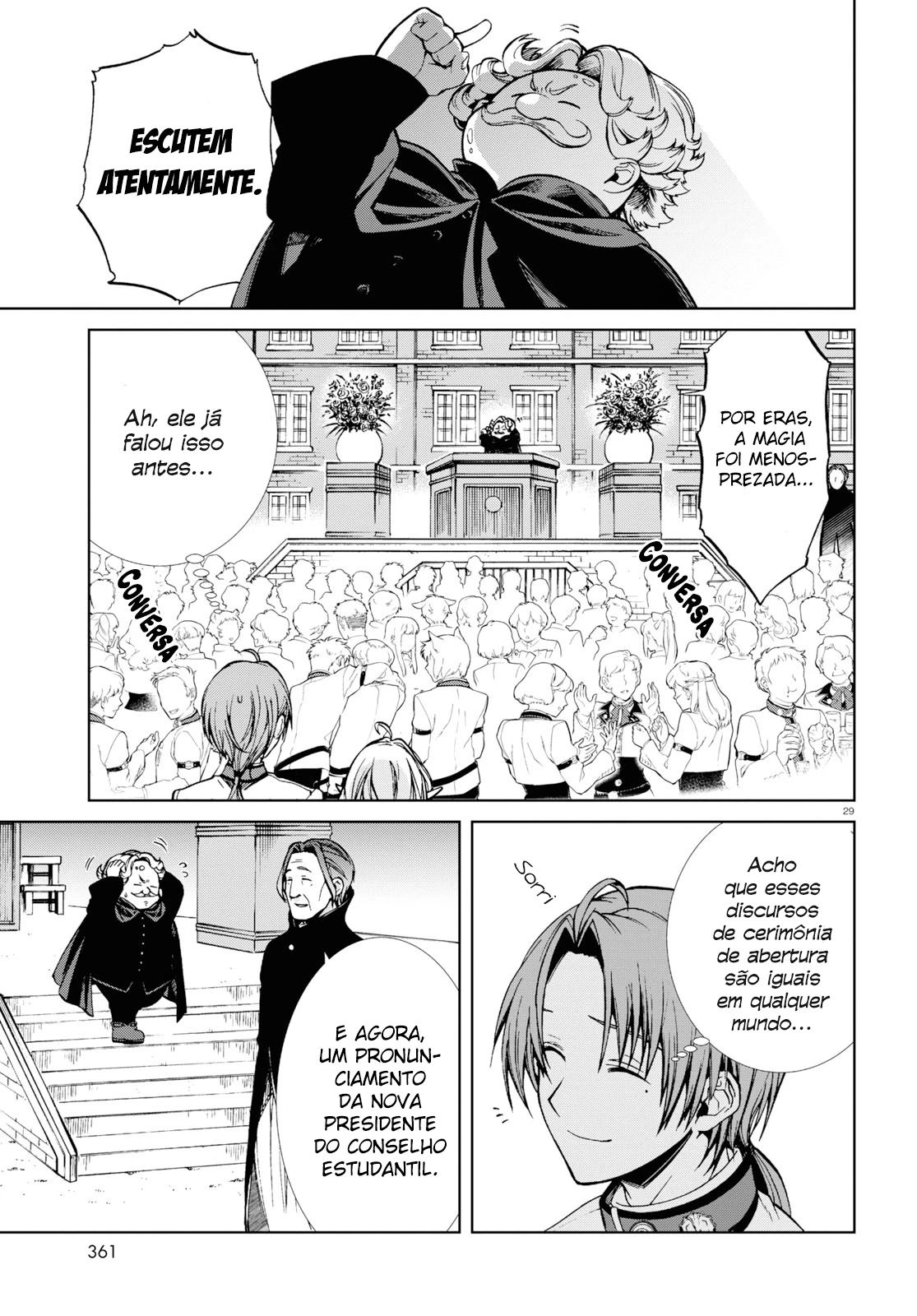 Mushoku Tensei: Isekai Ittara Honki Dasu — Cap. 65, pág. 27