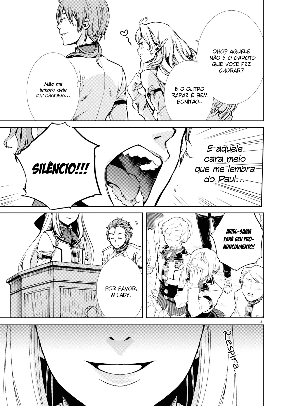 Mushoku Tensei: Isekai Ittara Honki Dasu — Cap. 65, pág. 29