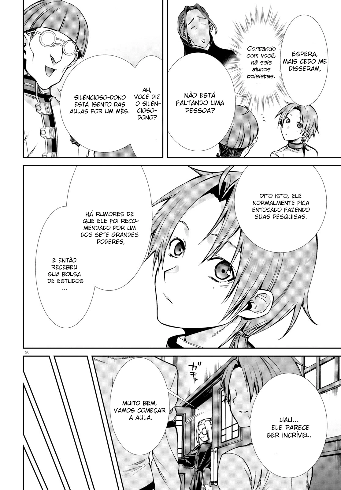 Mushoku Tensei: Isekai Ittara Honki Dasu — Cap. 66, pág. 20