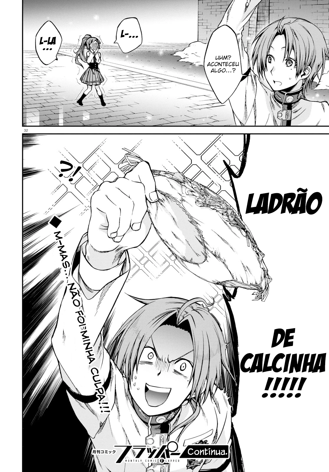 Mushoku Tensei: Isekai Ittara Honki Dasu — Cap. 66, pág. 32