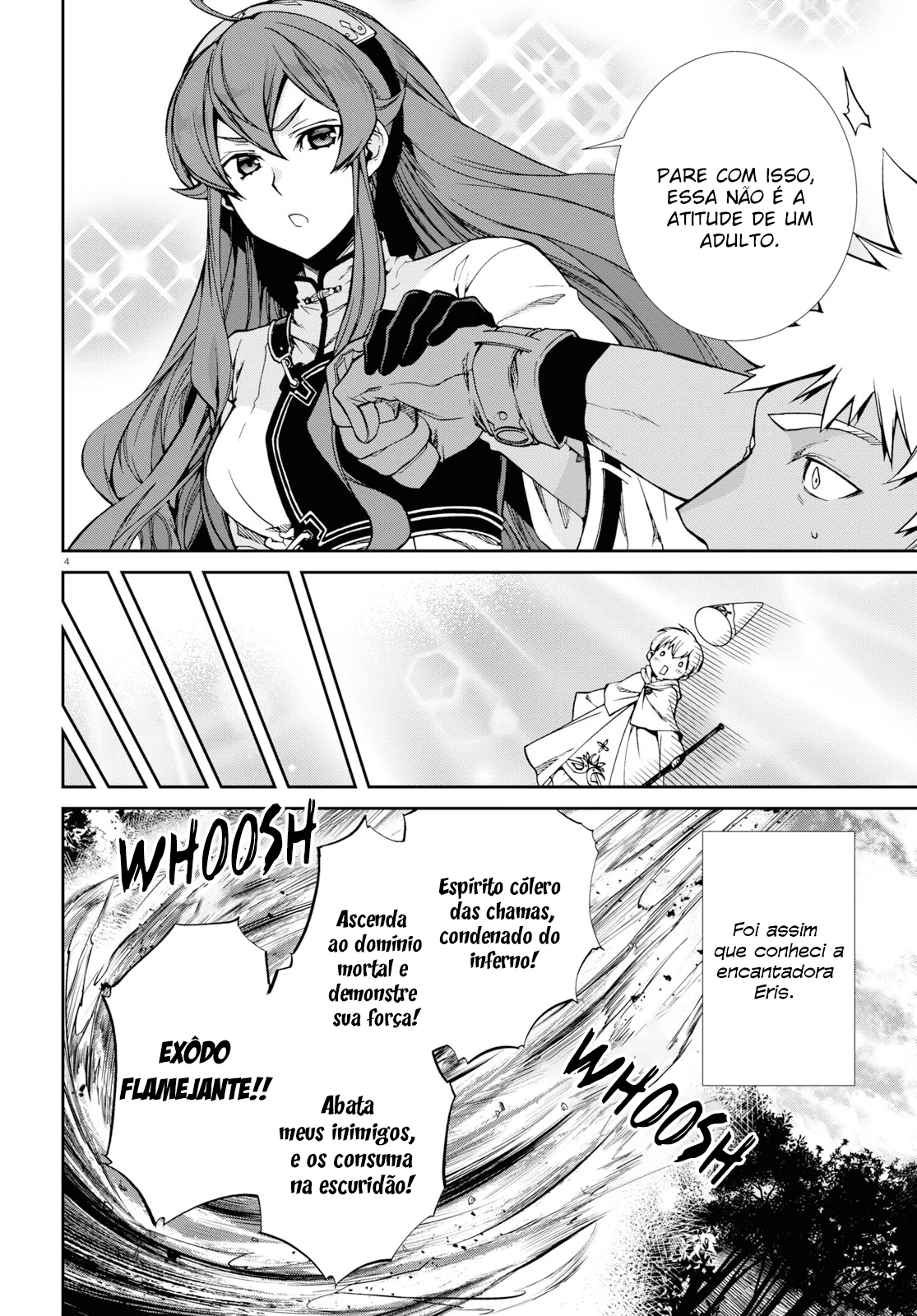 Mushoku Tensei: Isekai Ittara Honki Dasu — Cap. 67, pág. 4