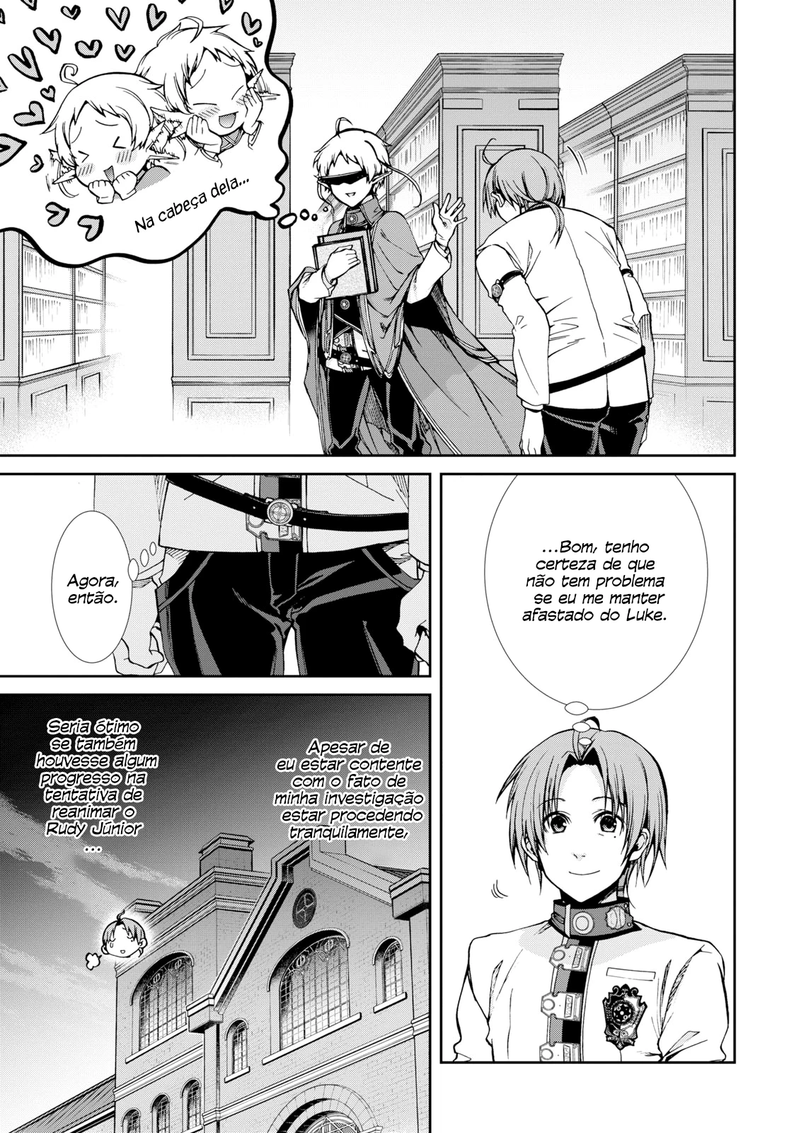 Mushoku Tensei: Isekai Ittara Honki Dasu — Cap. 68, pág. 28