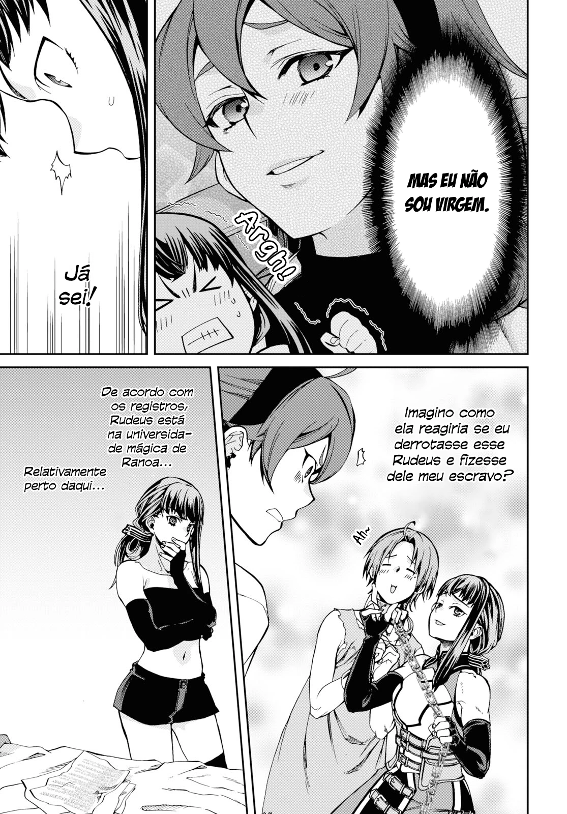 Mushoku Tensei: Isekai Ittara Honki Dasu — Cap. 71, pág. 15