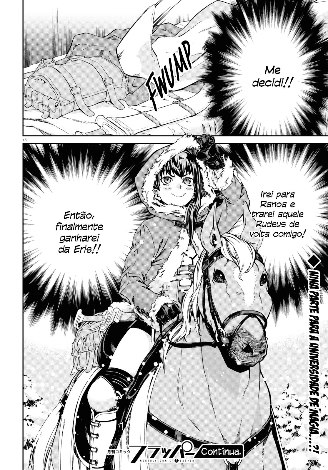 Mushoku Tensei: Isekai Ittara Honki Dasu — Cap. 71, pág. 16