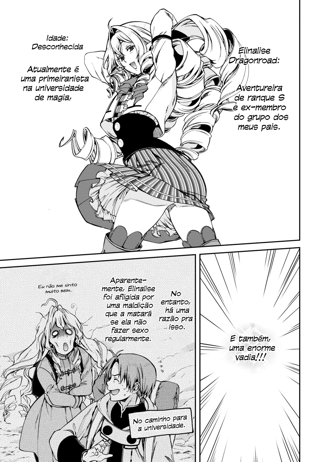 Mushoku Tensei: Isekai Ittara Honki Dasu — Cap. 74, pág. 17