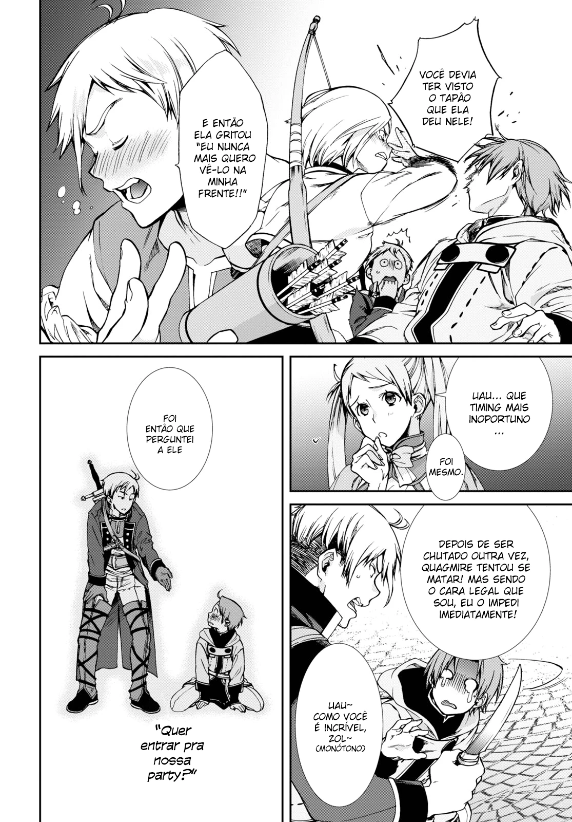 Mushoku Tensei: Isekai Ittara Honki Dasu — Cap. 75, pág. 8