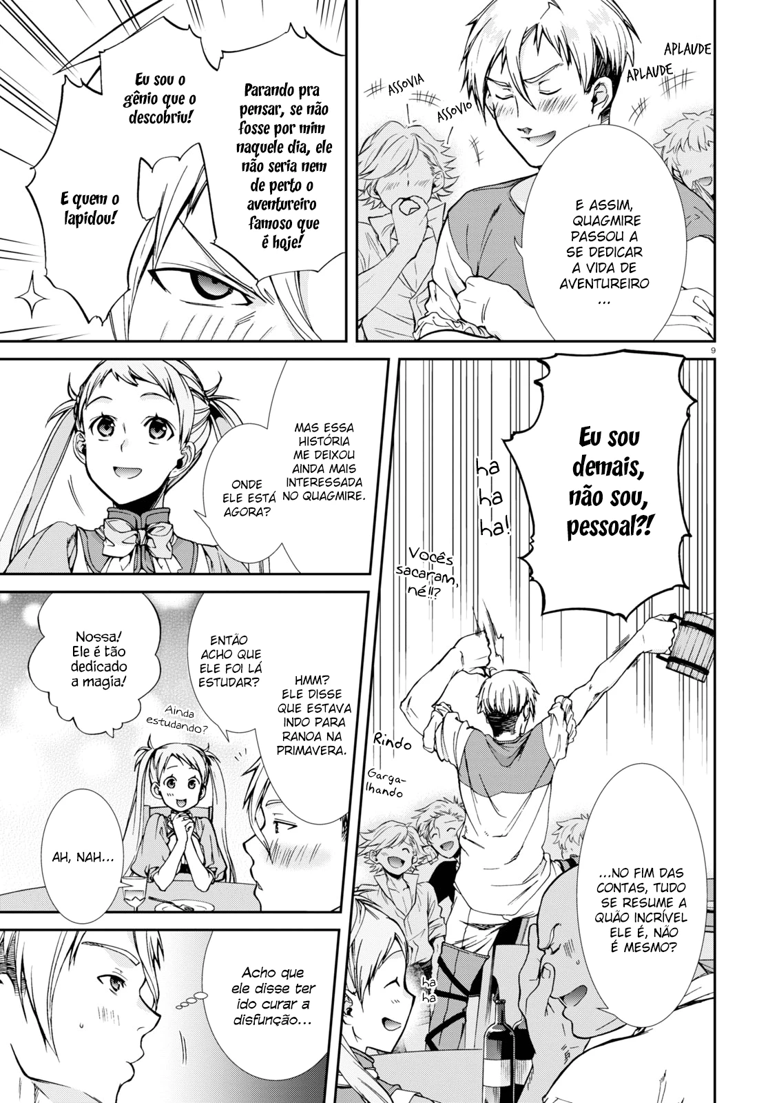 Mushoku Tensei: Isekai Ittara Honki Dasu — Cap. 75, pág. 9