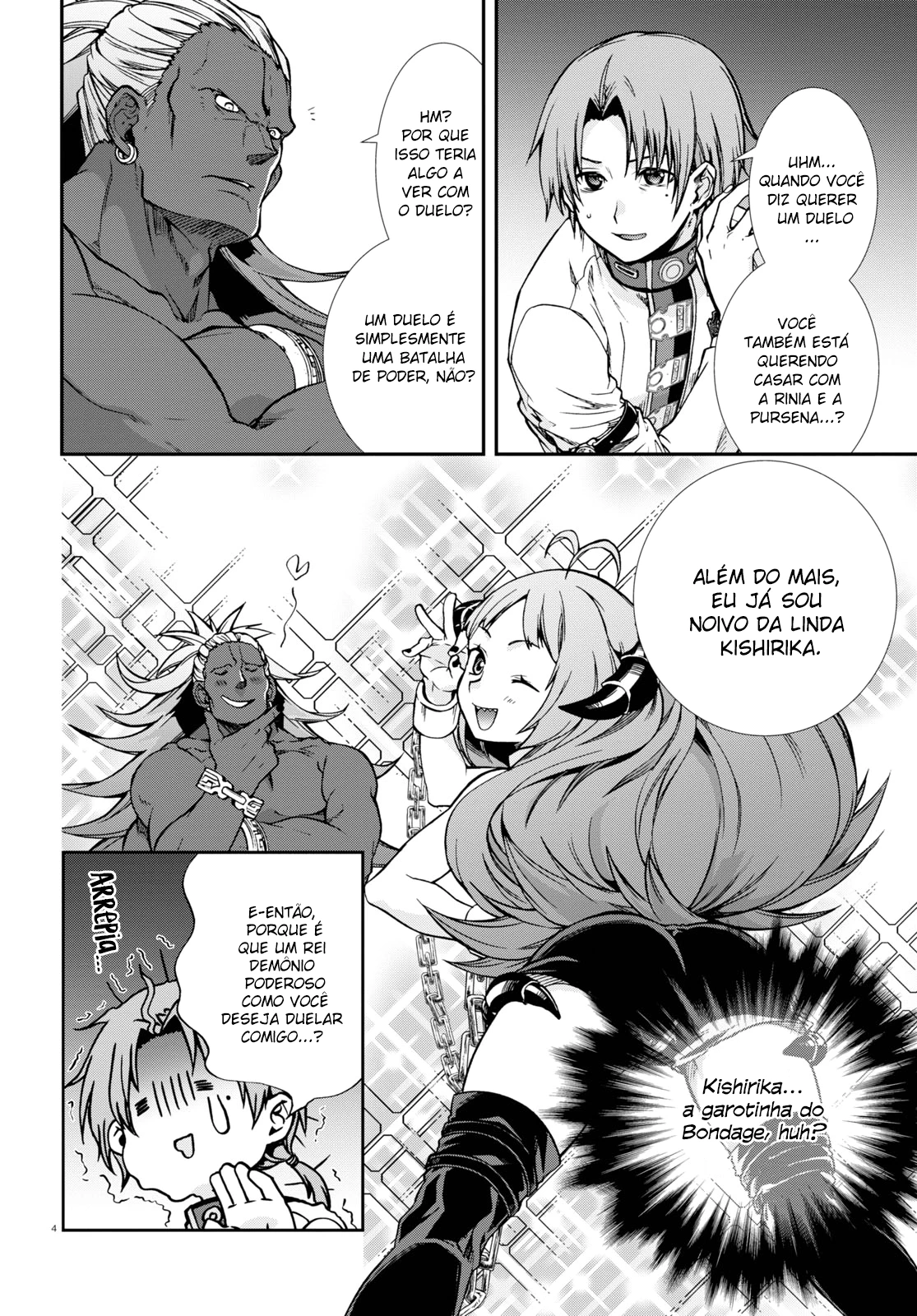Mushoku Tensei: Isekai Ittara Honki Dasu — Cap. 77, pág. 3