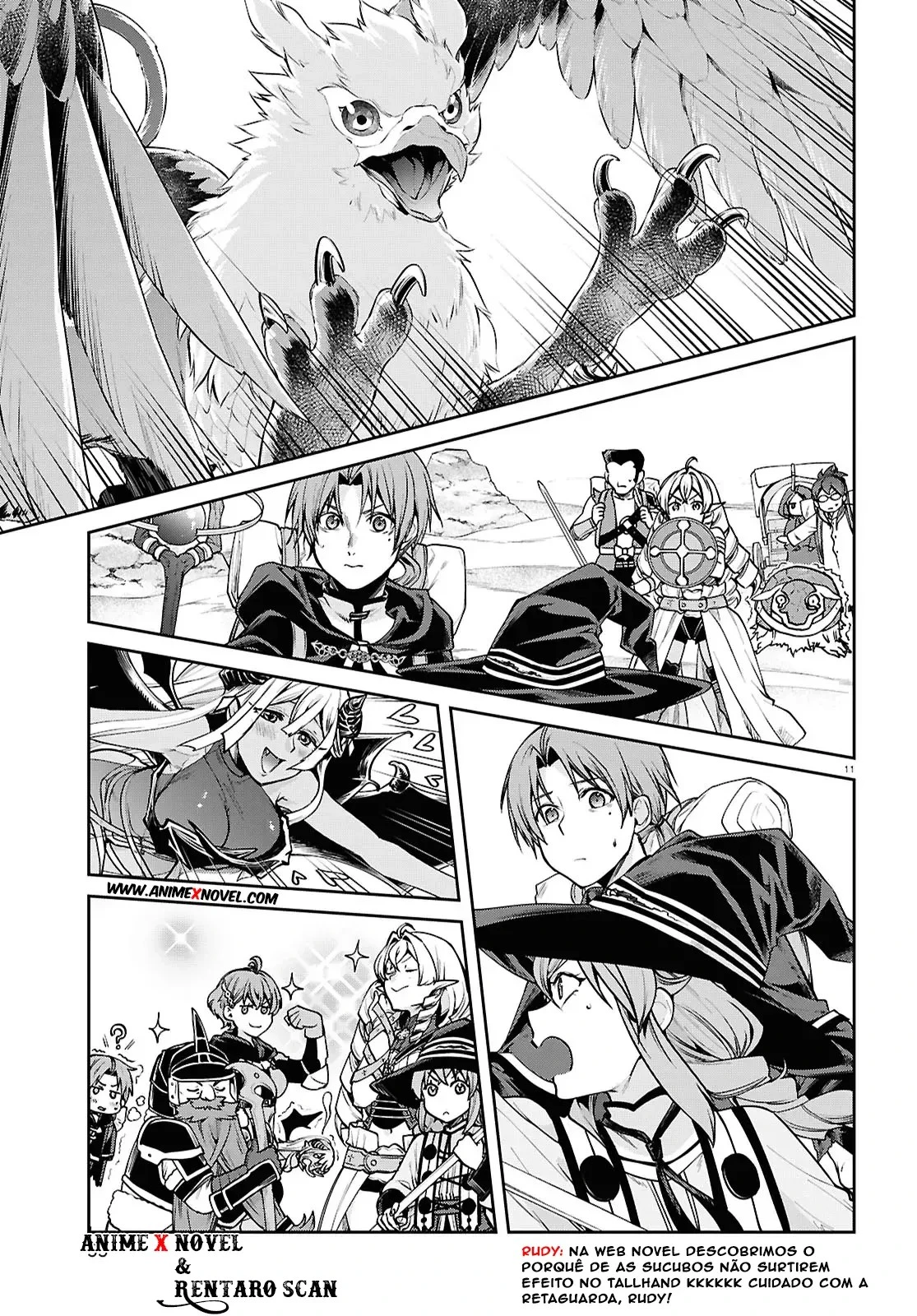 Mushoku Tensei: Isekai Ittara Honki Dasu — Cap. 8, pág. 12