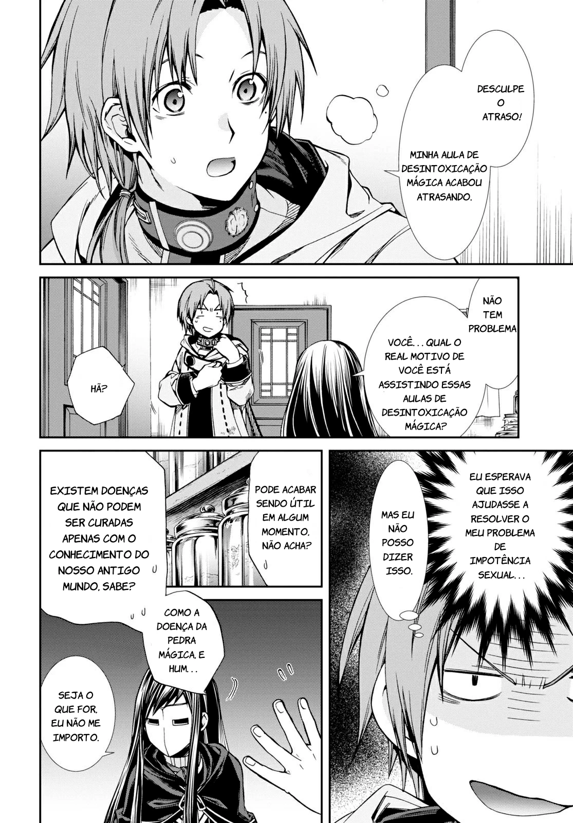 Mushoku Tensei: Isekai Ittara Honki Dasu — Cap. 81, pág. 3