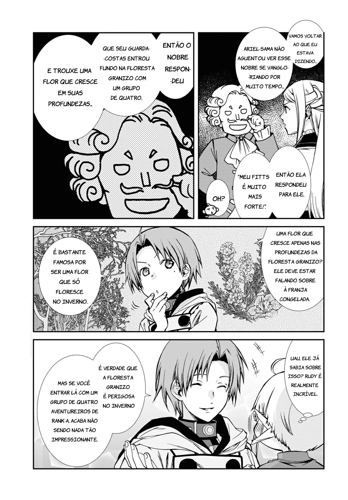 Mushoku Tensei: Isekai Ittara Honki Dasu — Cap. 84, pág. 17
