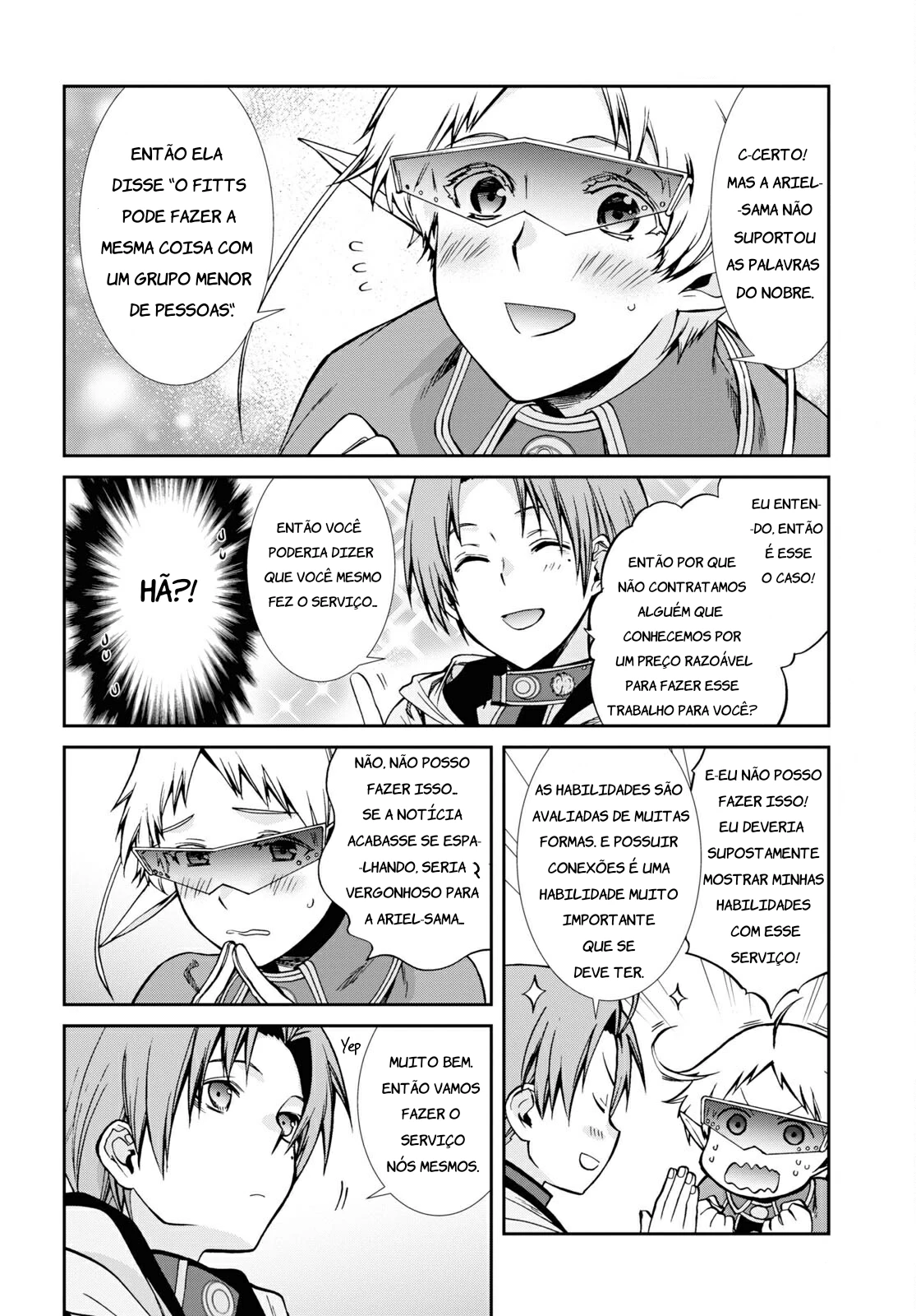 Mushoku Tensei: Isekai Ittara Honki Dasu — Cap. 84, pág. 18