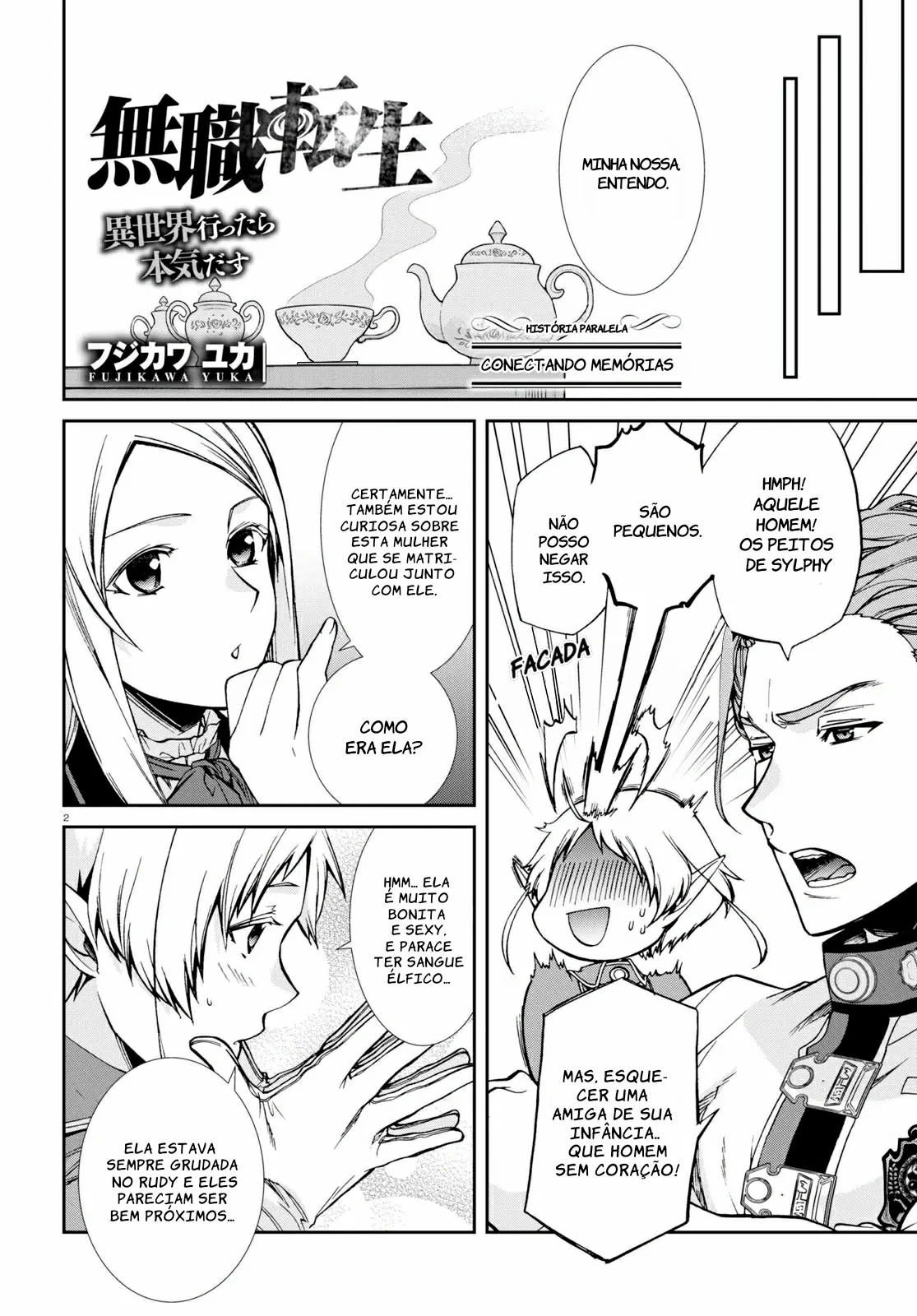 Mushoku Tensei: Isekai Ittara Honki Dasu — Cap. 87, pág. 3