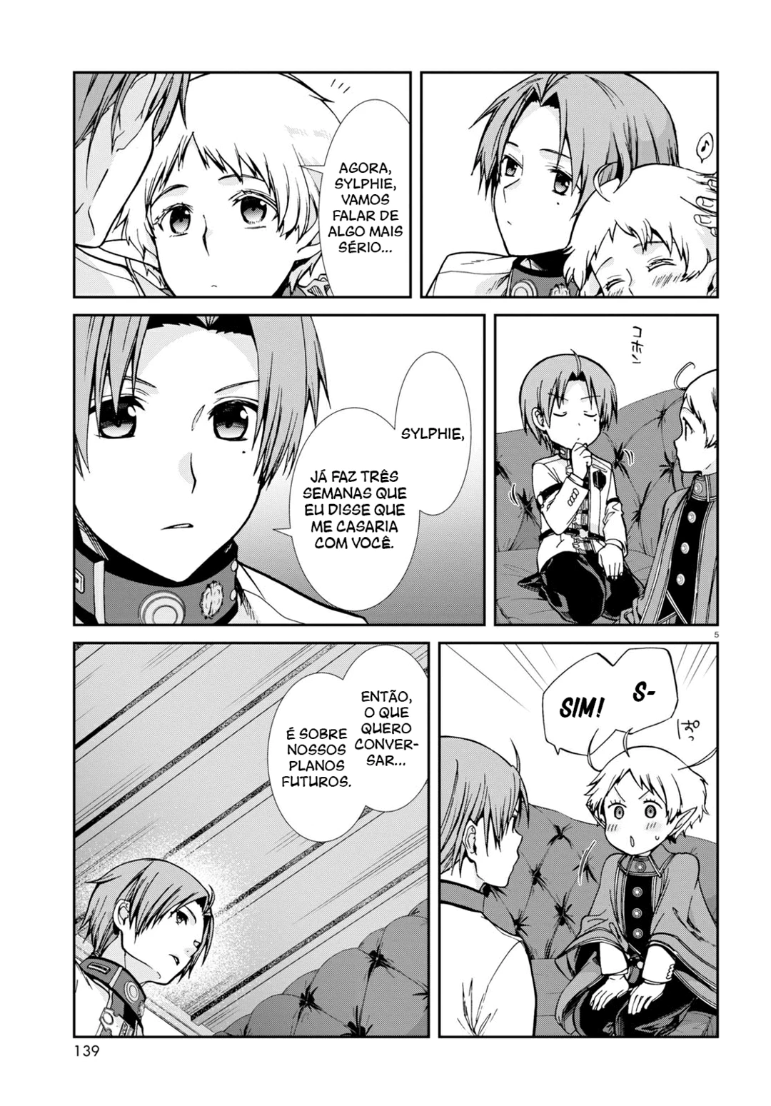 Mushoku Tensei: Isekai Ittara Honki Dasu — Cap. 91, pág. 6