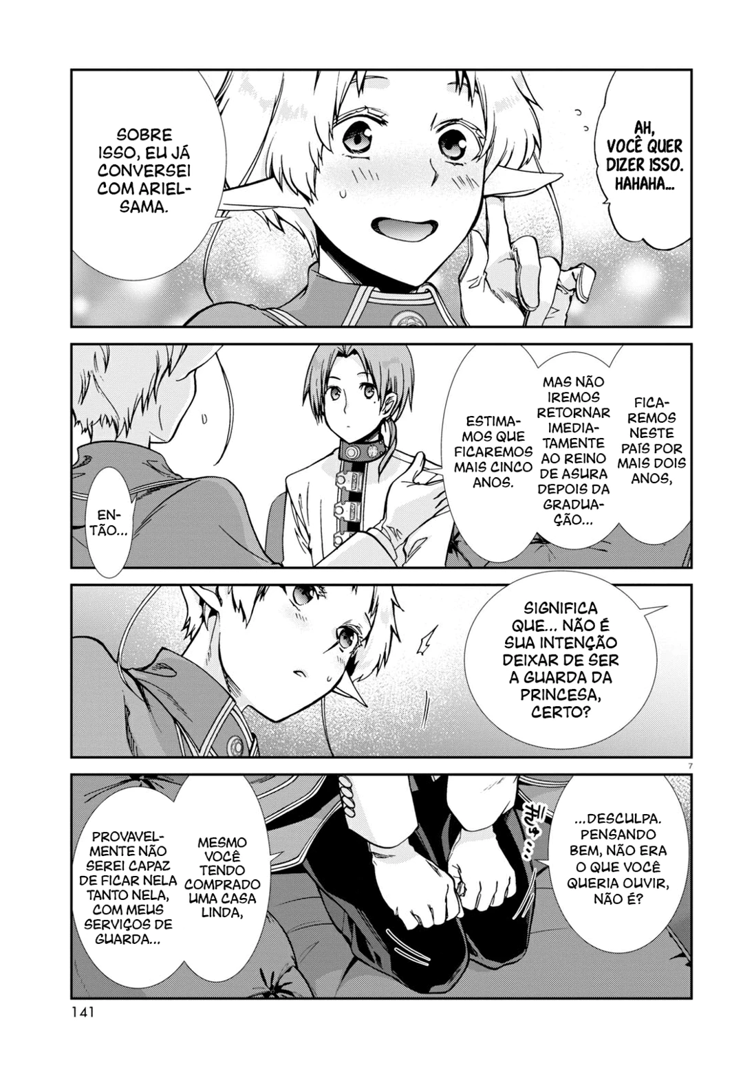 Mushoku Tensei: Isekai Ittara Honki Dasu — Cap. 91, pág. 8