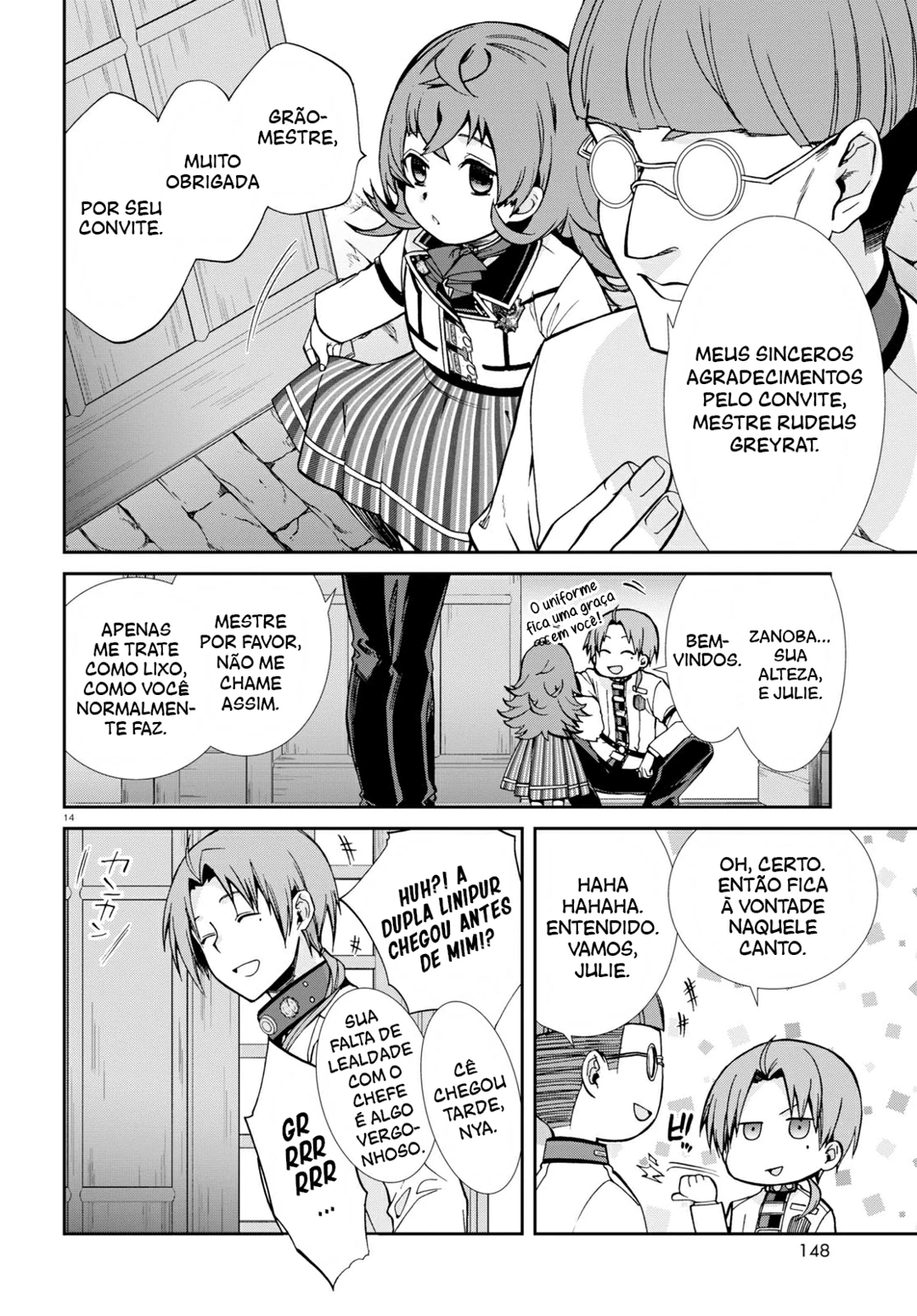 Mushoku Tensei: Isekai Ittara Honki Dasu — Cap. 91, pág. 15