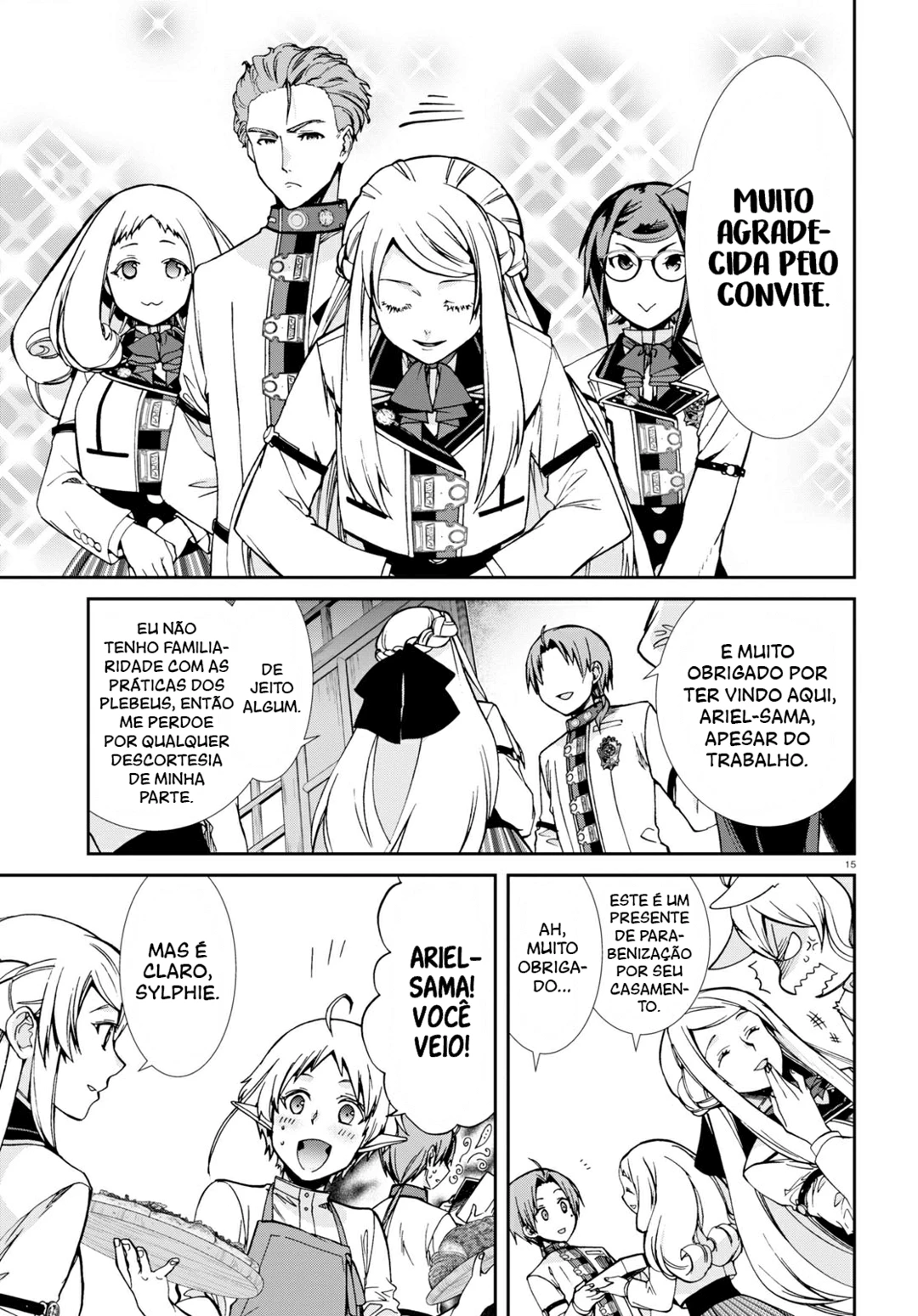 Mushoku Tensei: Isekai Ittara Honki Dasu — Cap. 91, pág. 16
