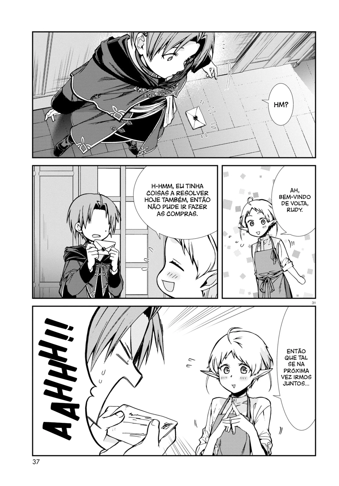Mushoku Tensei: Isekai Ittara Honki Dasu — Cap. 93, pág. 36
