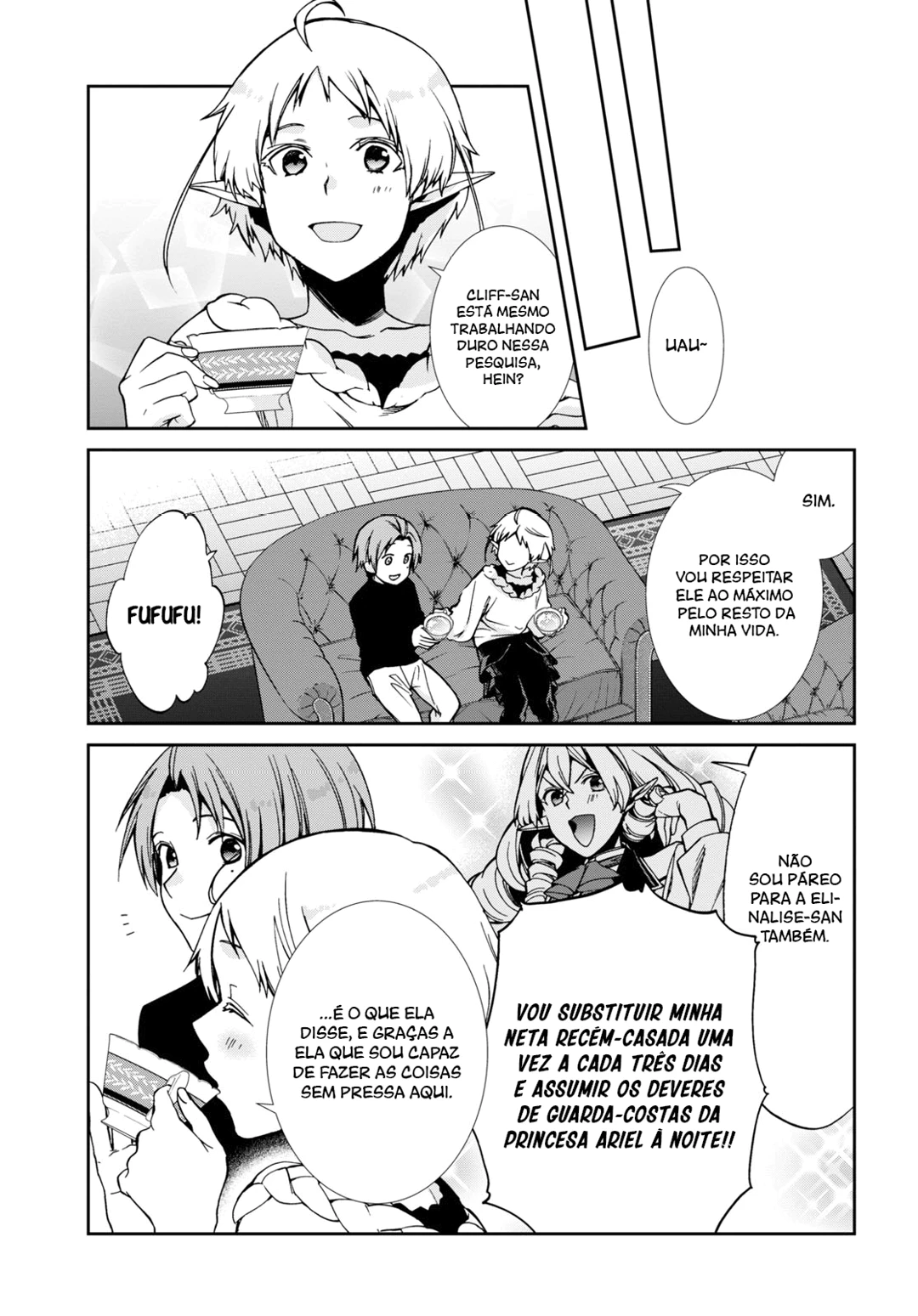Mushoku Tensei: Isekai Ittara Honki Dasu — Cap. 94, pág. 14