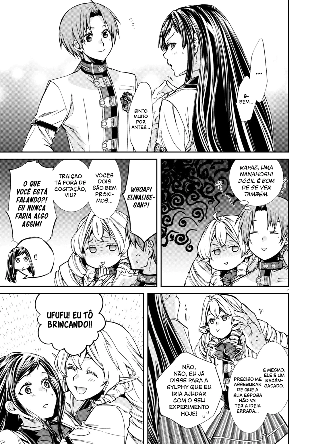 Mushoku Tensei: Isekai Ittara Honki Dasu — Cap. 97, pág. 8