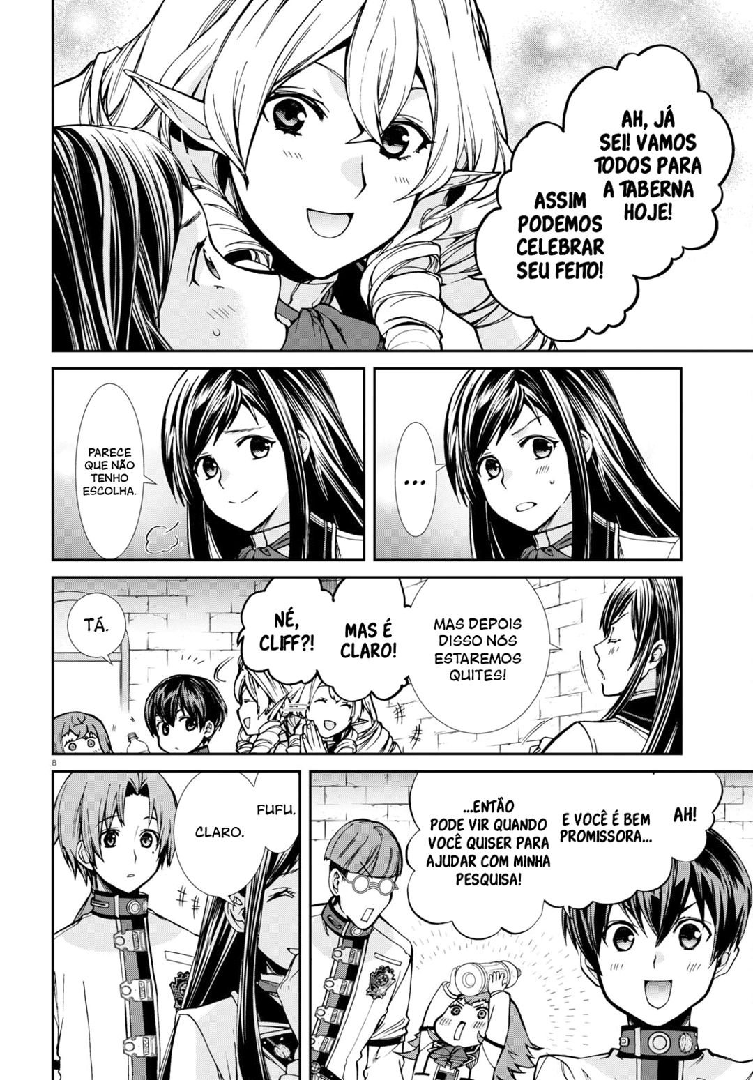Mushoku Tensei: Isekai Ittara Honki Dasu — Cap. 97, pág. 9