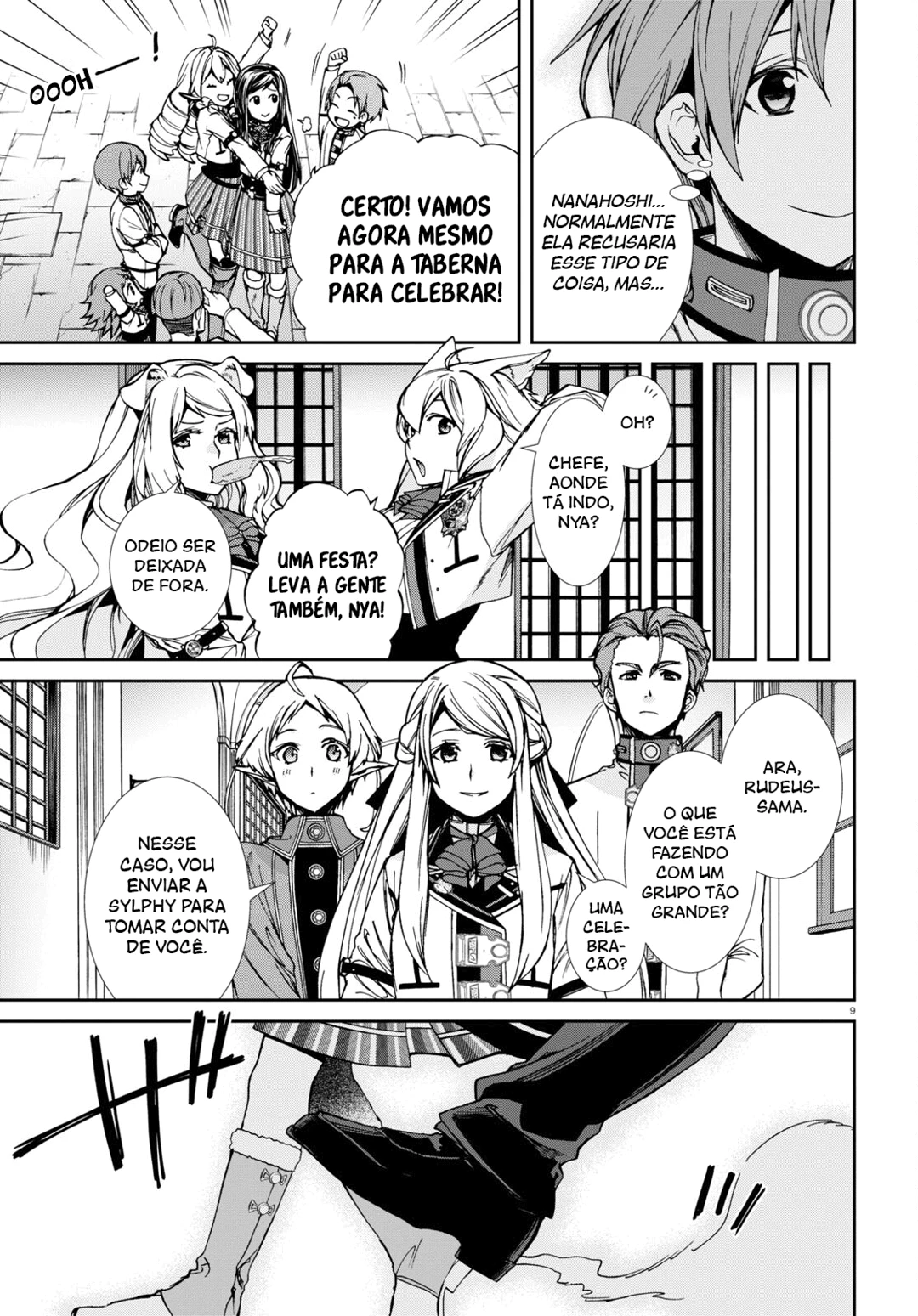 Mushoku Tensei: Isekai Ittara Honki Dasu — Cap. 97, pág. 10