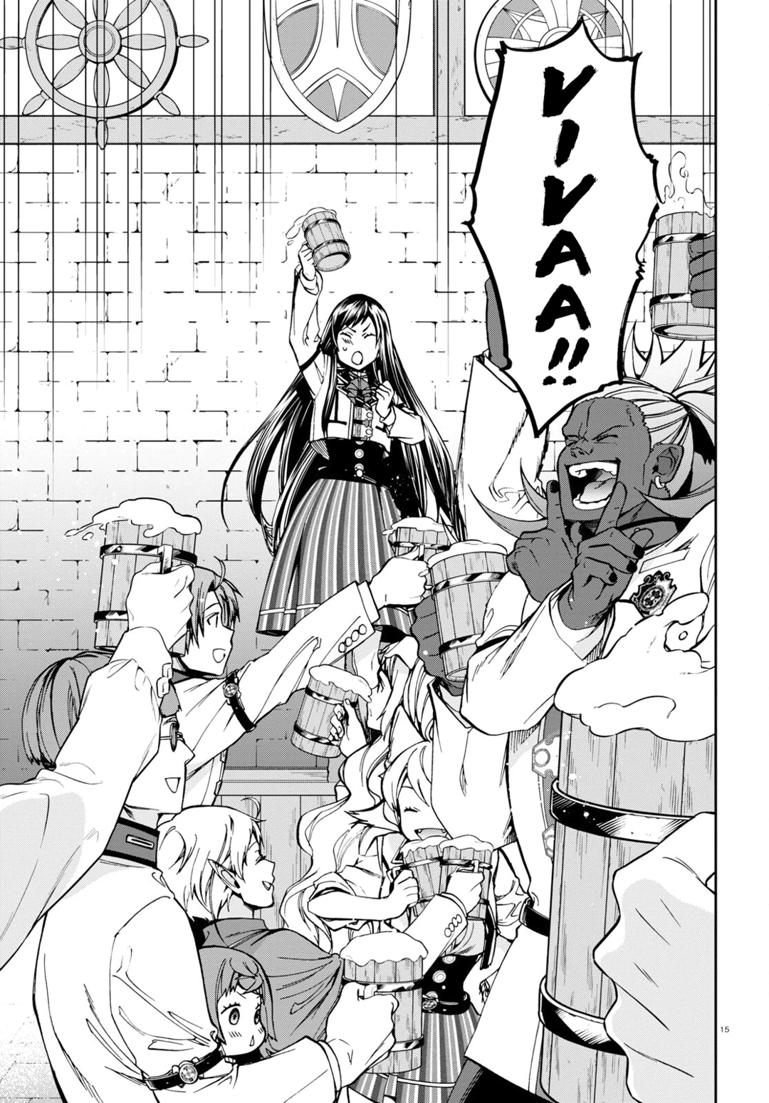 Mushoku Tensei: Isekai Ittara Honki Dasu — Cap. 97, pág. 16